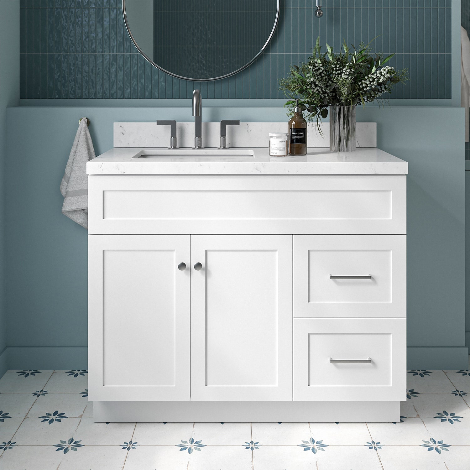 ARIEL F042S-L-BC-WHT vanities - View #2