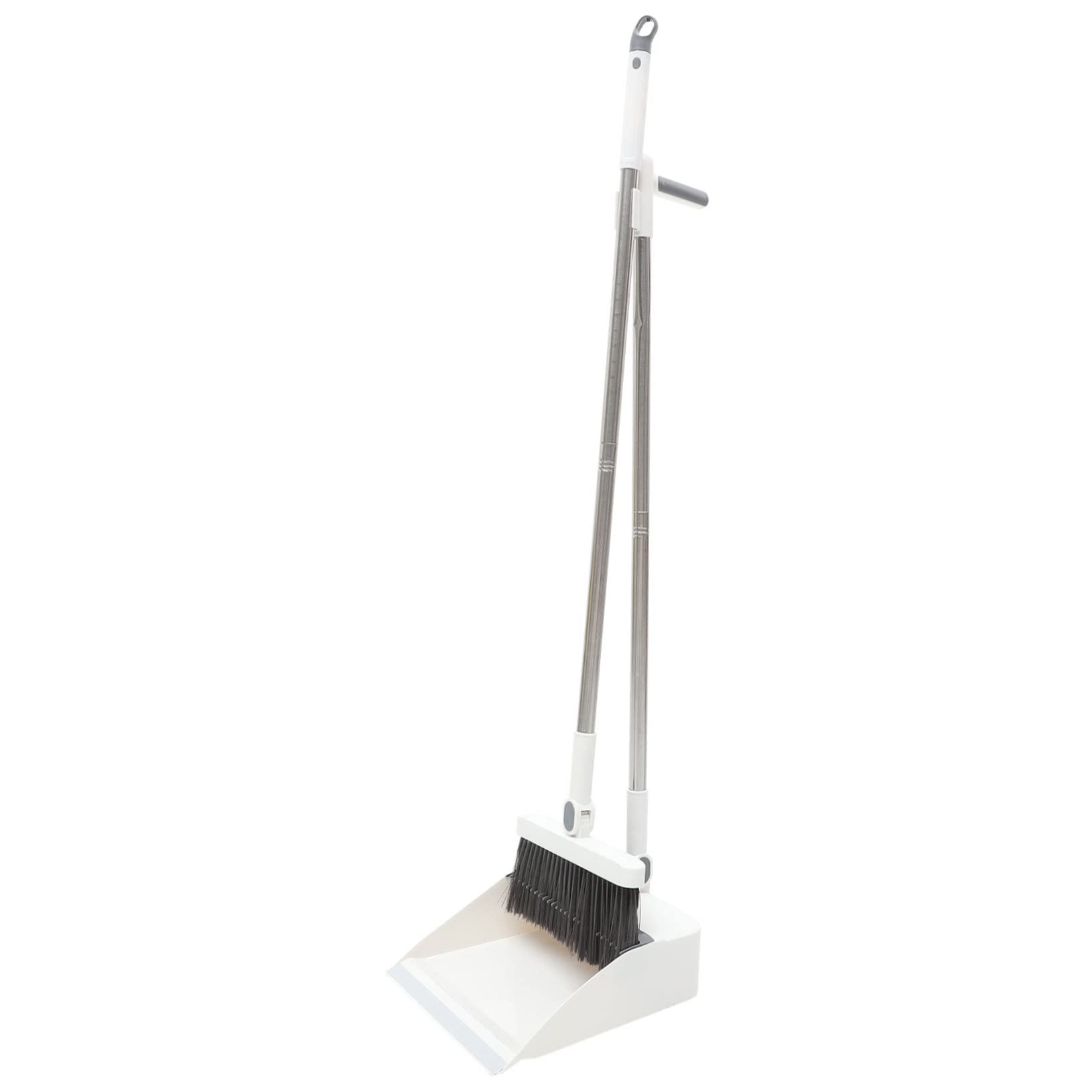 DYRCJ  Dustpan and Broom Set with Long Handle Comfortable Sweep Brush for Home and Outdoor Cleaning durable home and garden accessory designed