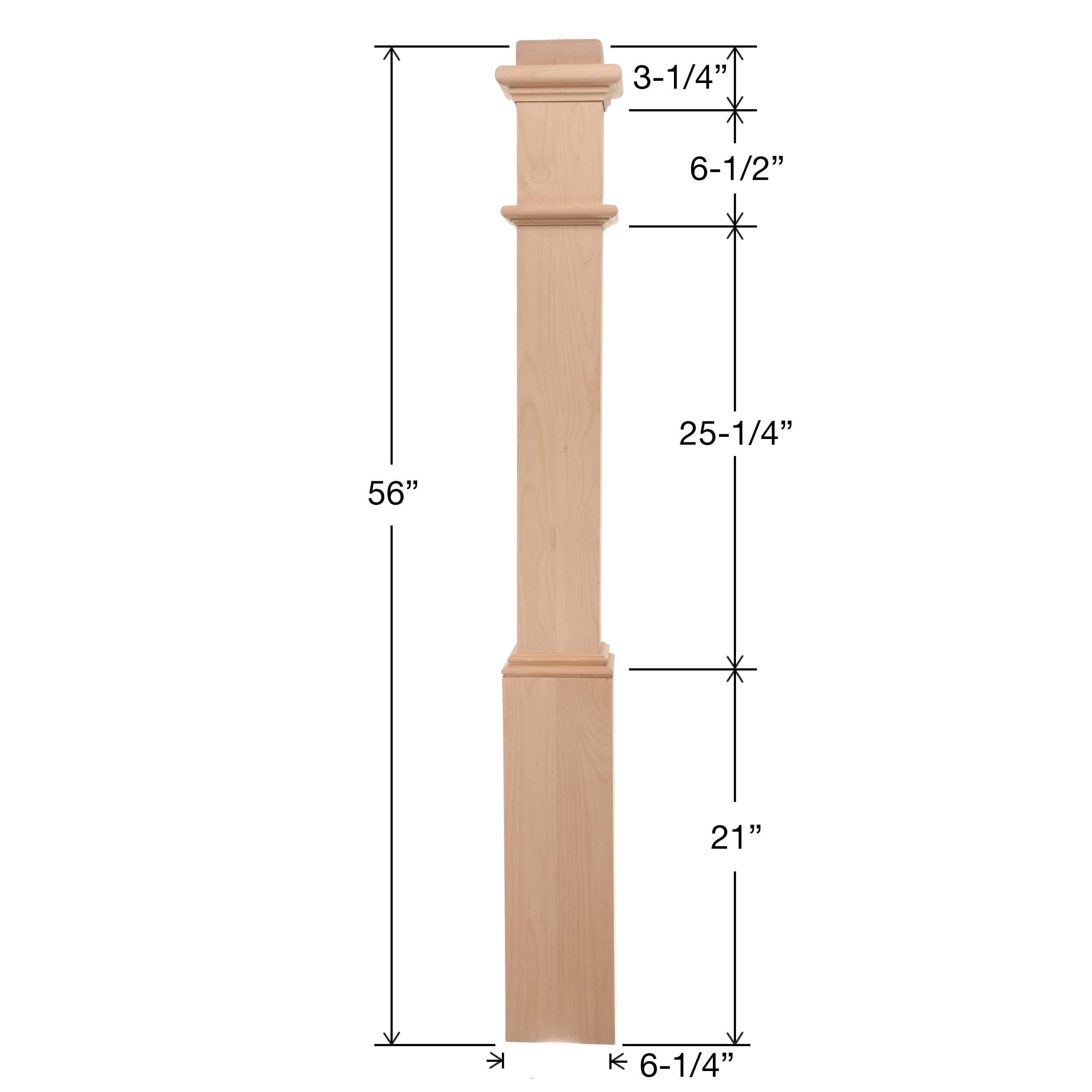 RELIABILT WG991PLALD Interior-Stairpart-Newel-Posts - View #7