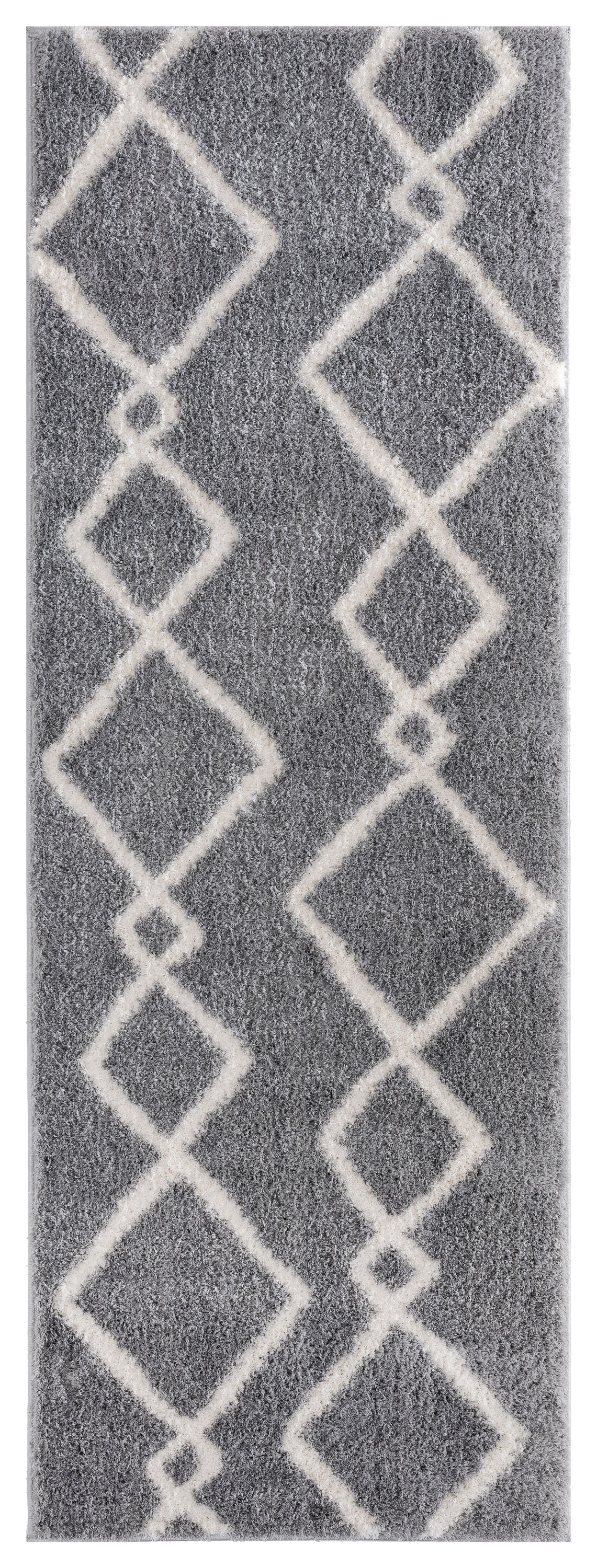 United Weavers Of America 1840 20272 28E Tranquility 3 x 8 (ft) Polyester Grey Rectangular Indoor Geometric Area rug