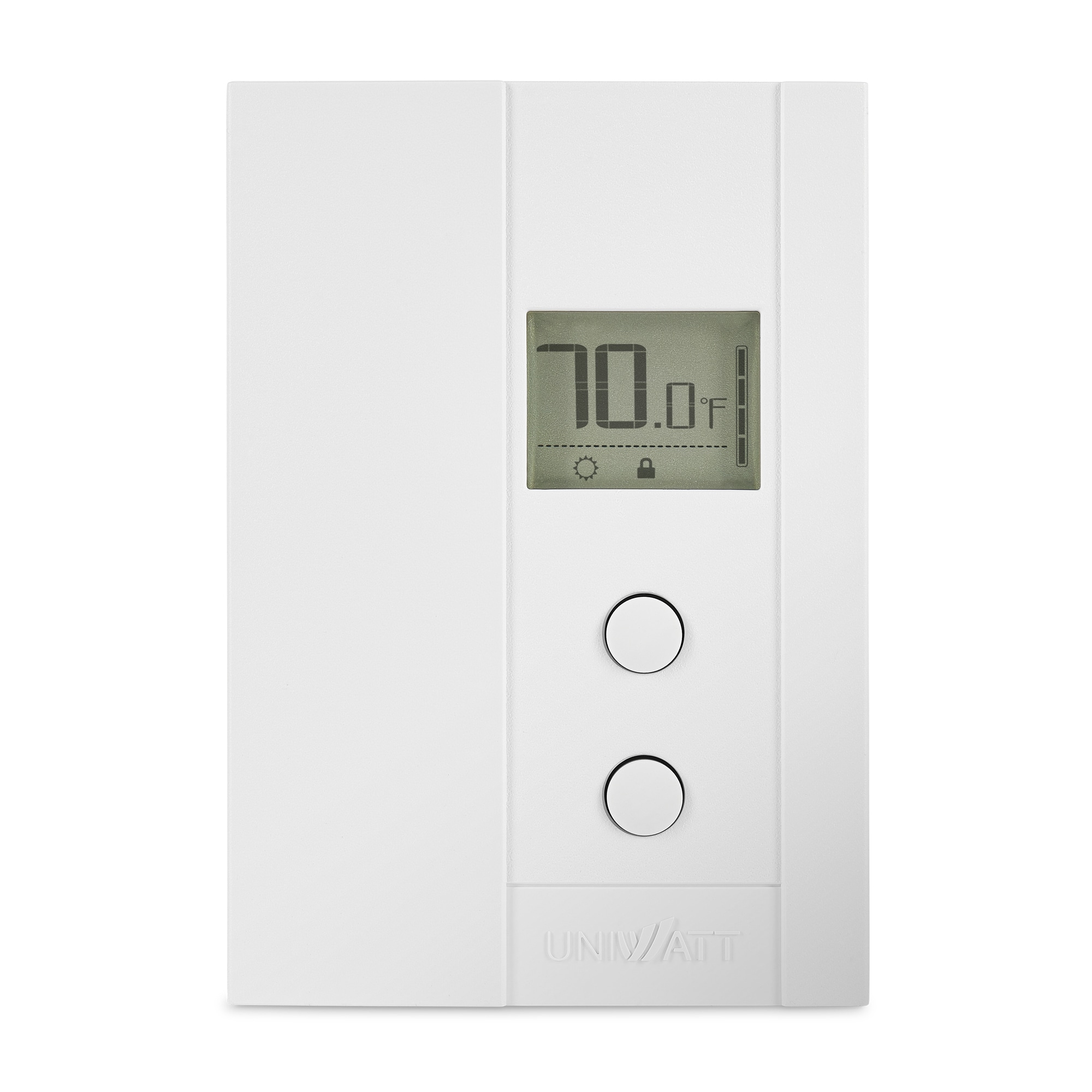 Non-Programmable Thermostats Temperature Displayed Current room temperature