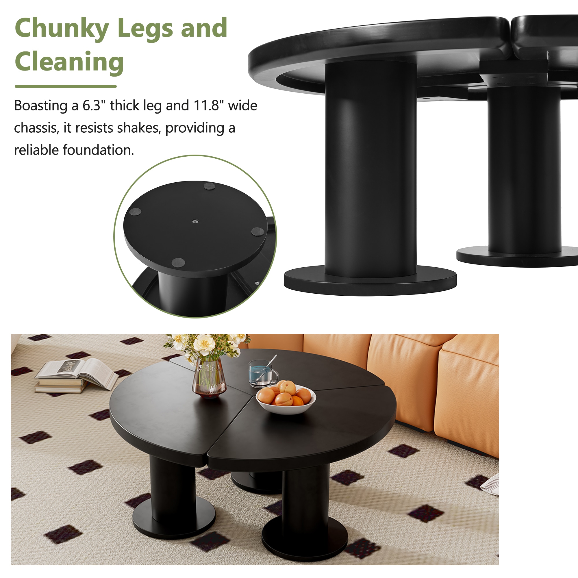 ModernLuxe N721P190396B Coffee-Tables - View #4