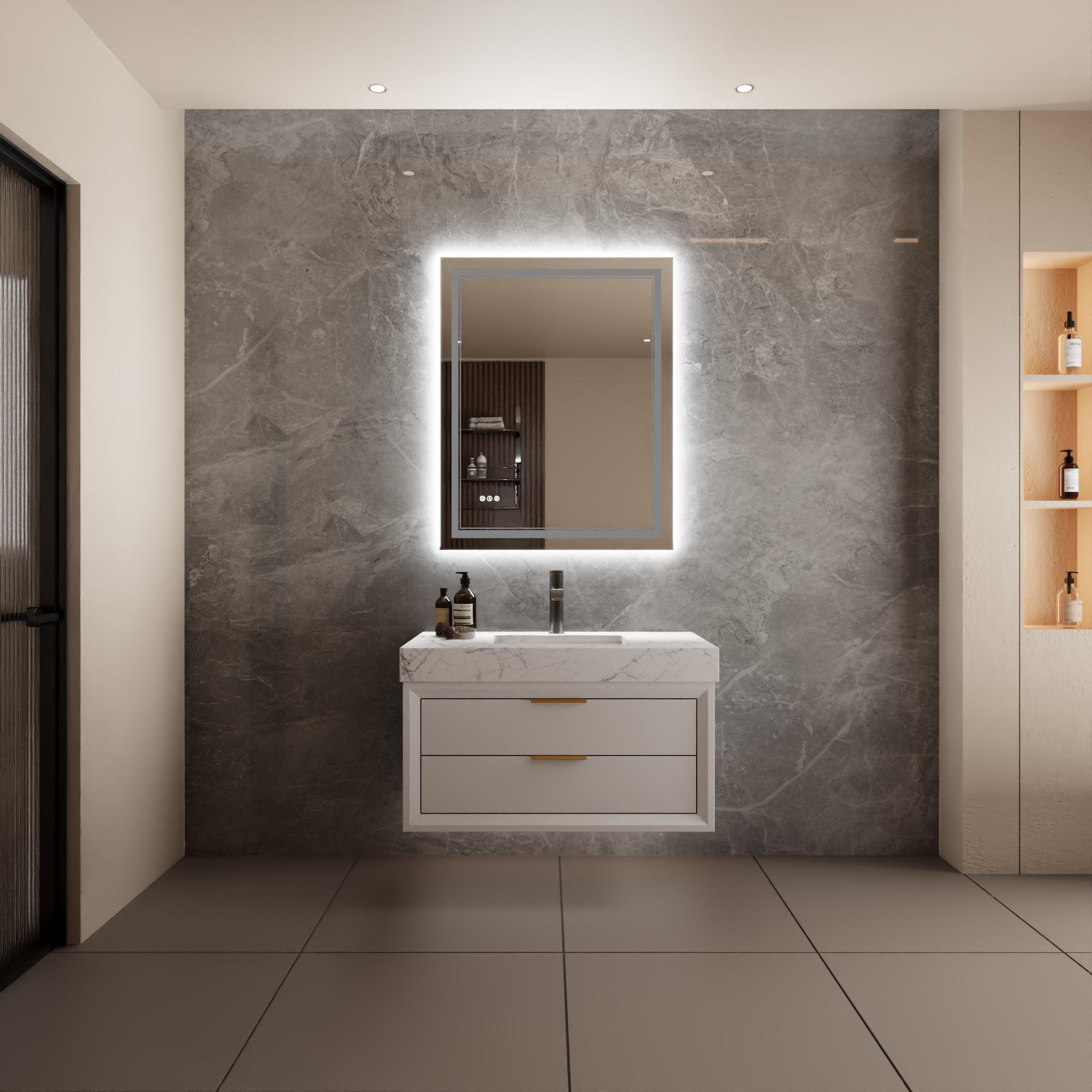 Bayfeve BFXB-7S3240-MIR Framed-Bath-Mirrors - View #17