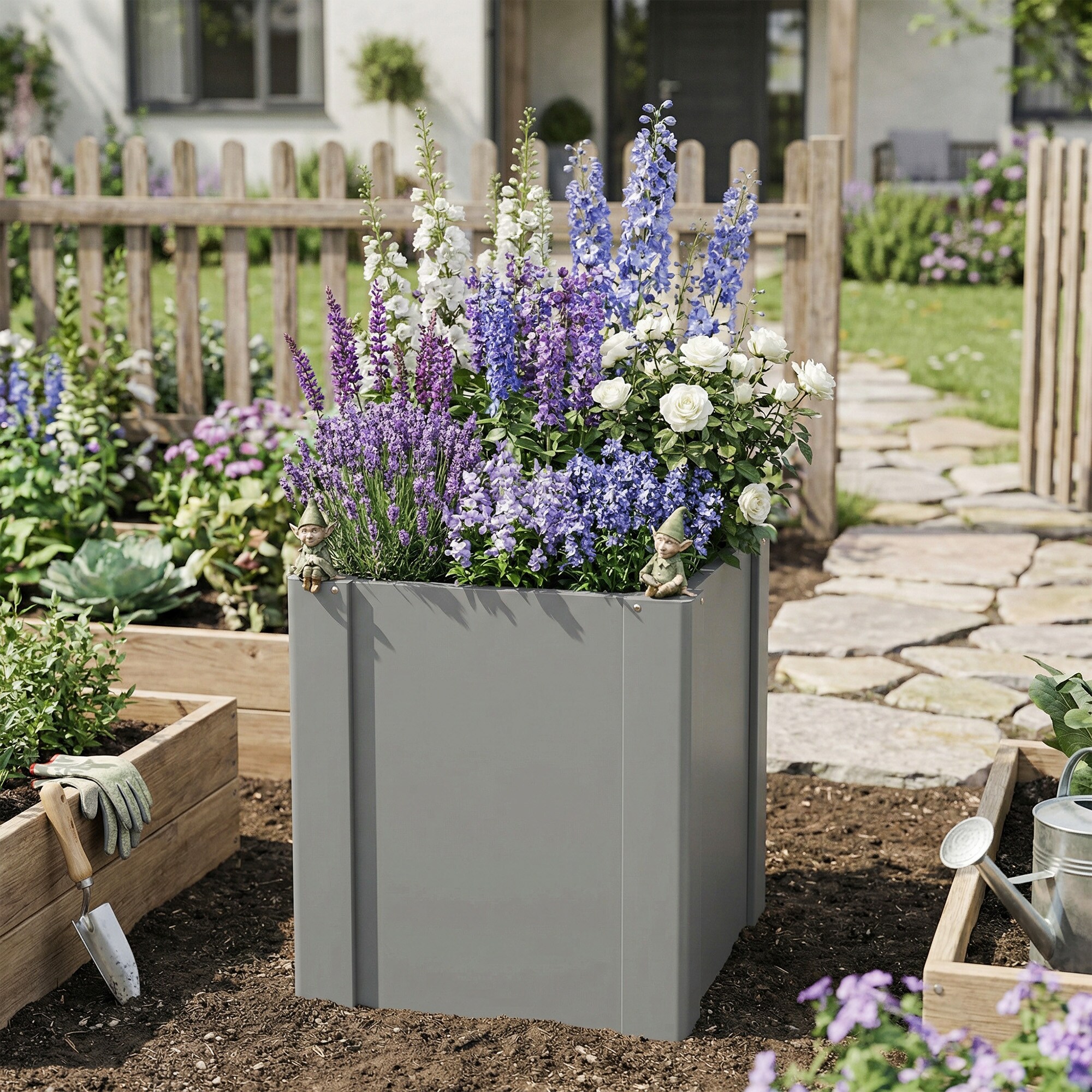 Outsunny 84H-632V00GY Raised-Garden-Beds - View #8