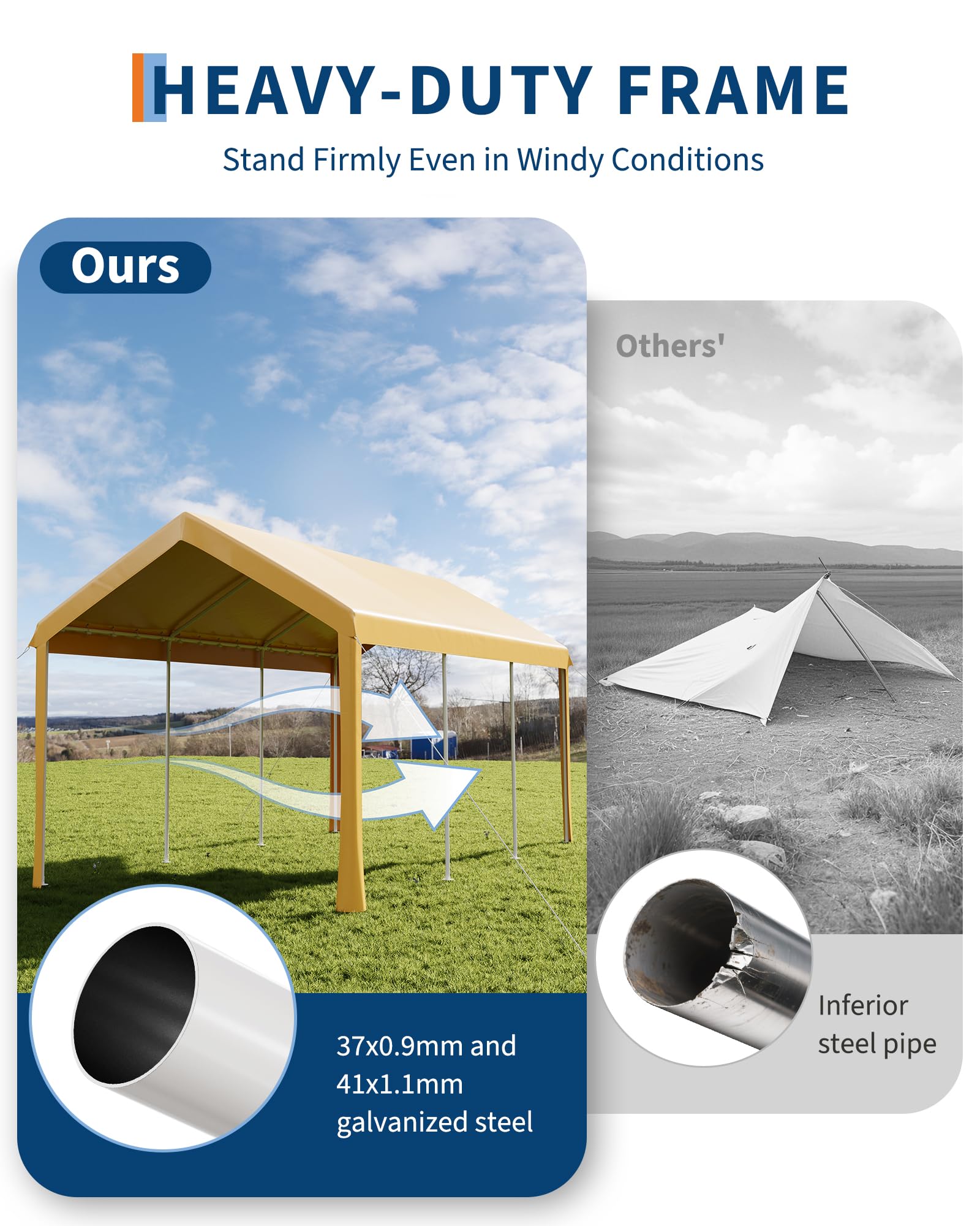 GarveeLife LMYCP-RA659287 Carport-Covers - View #6