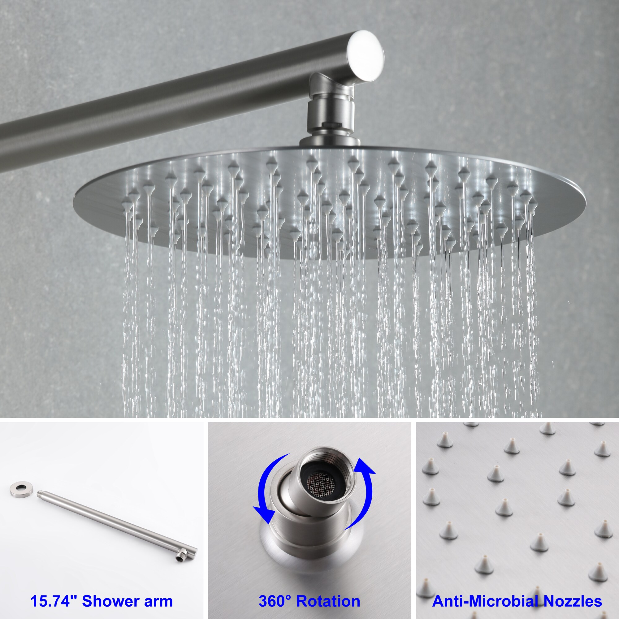 Nestfair SMD0402N Fixed-Showerhead - View #3