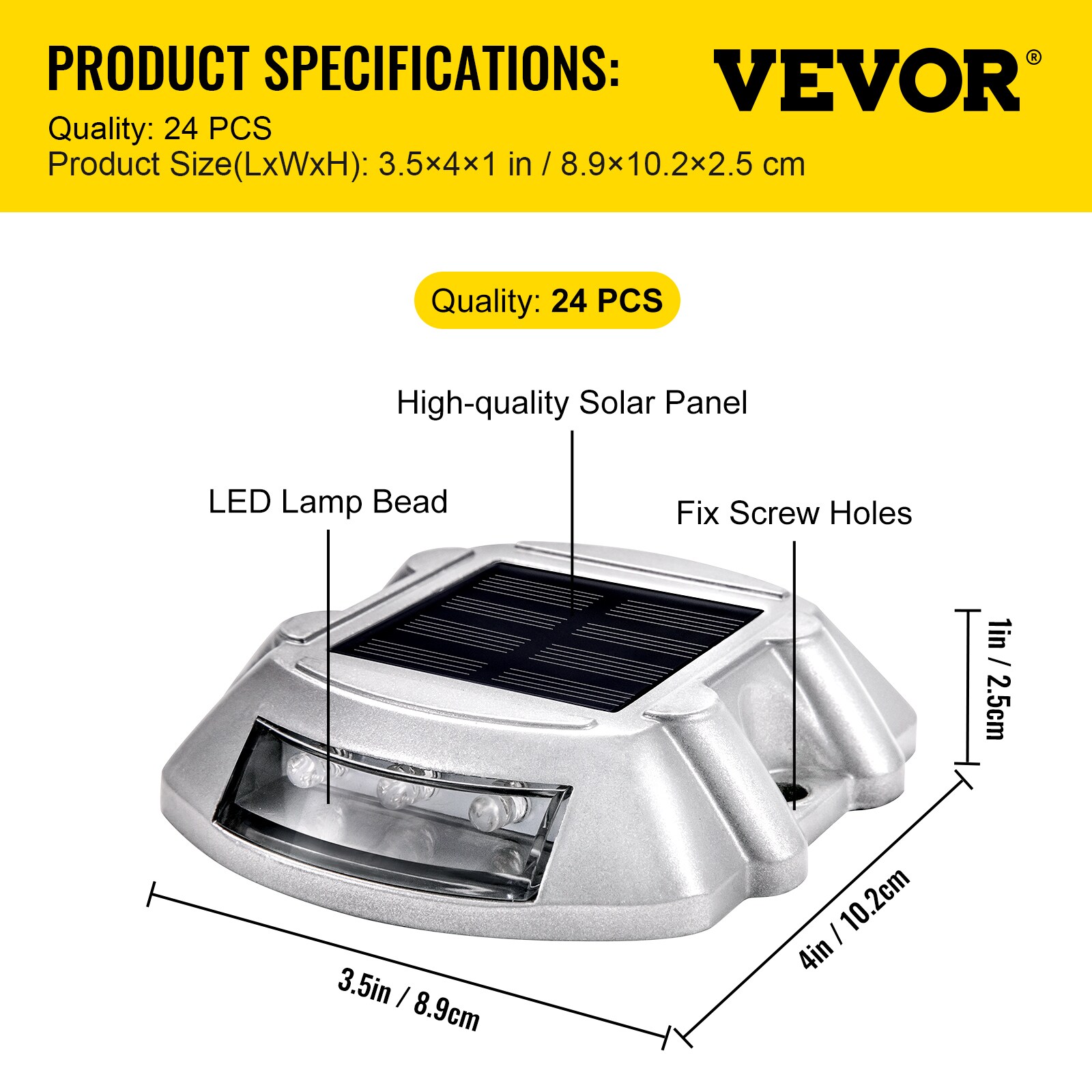 VEVOR TYNDD24JTWH000001V0 Path-Lights - View #8