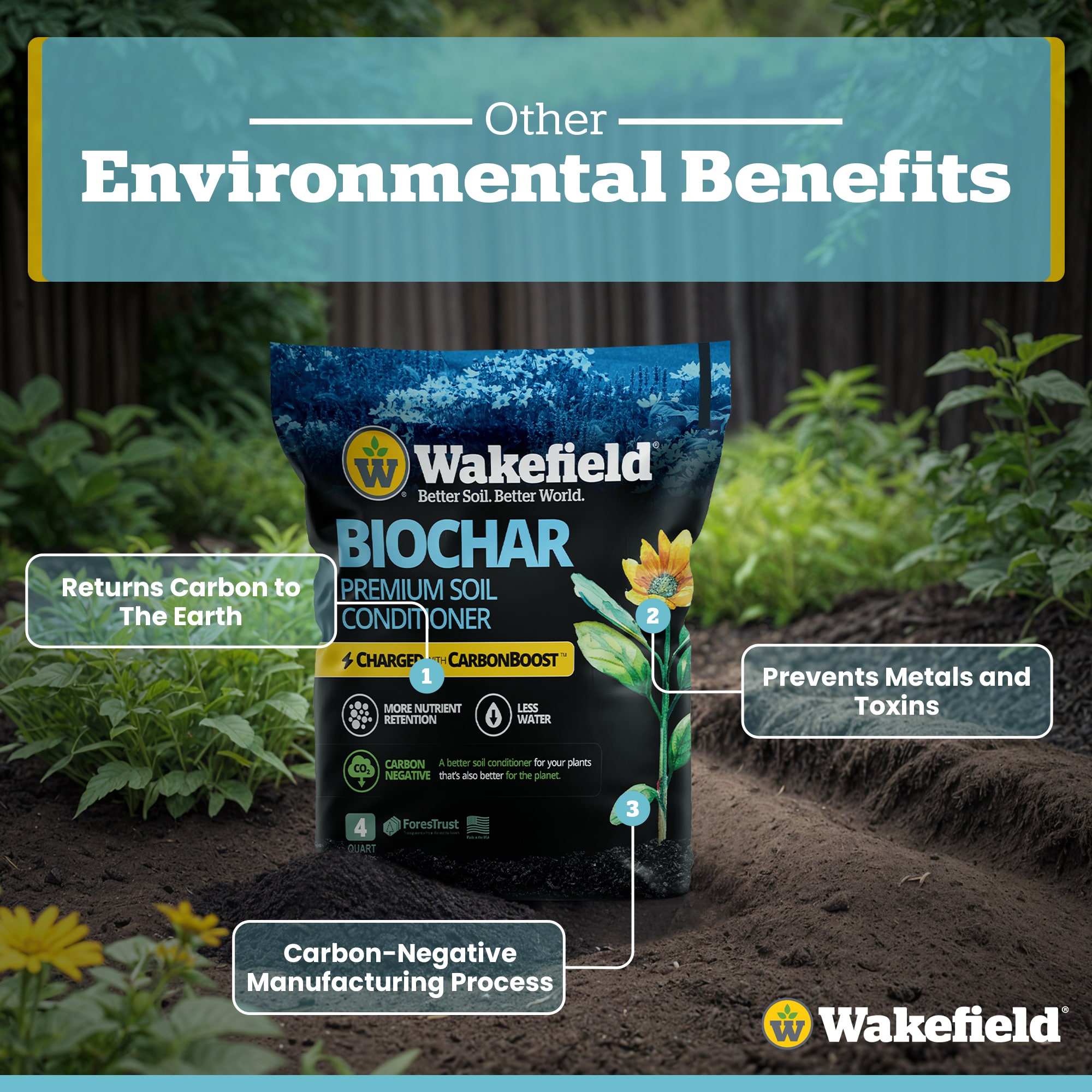 Wakefield Biochar 4211 Soil-Conditioner - View #4