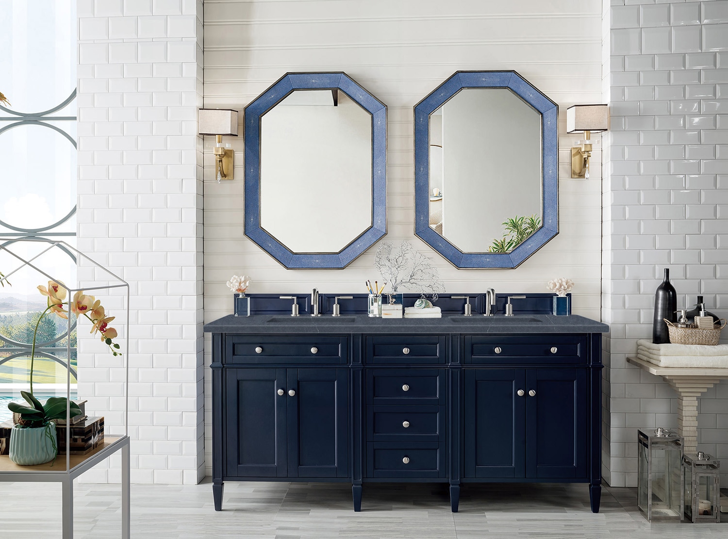James Martin Vanities 650-V72-VBL-3CSP Bath-Vanity-Combo - View #2