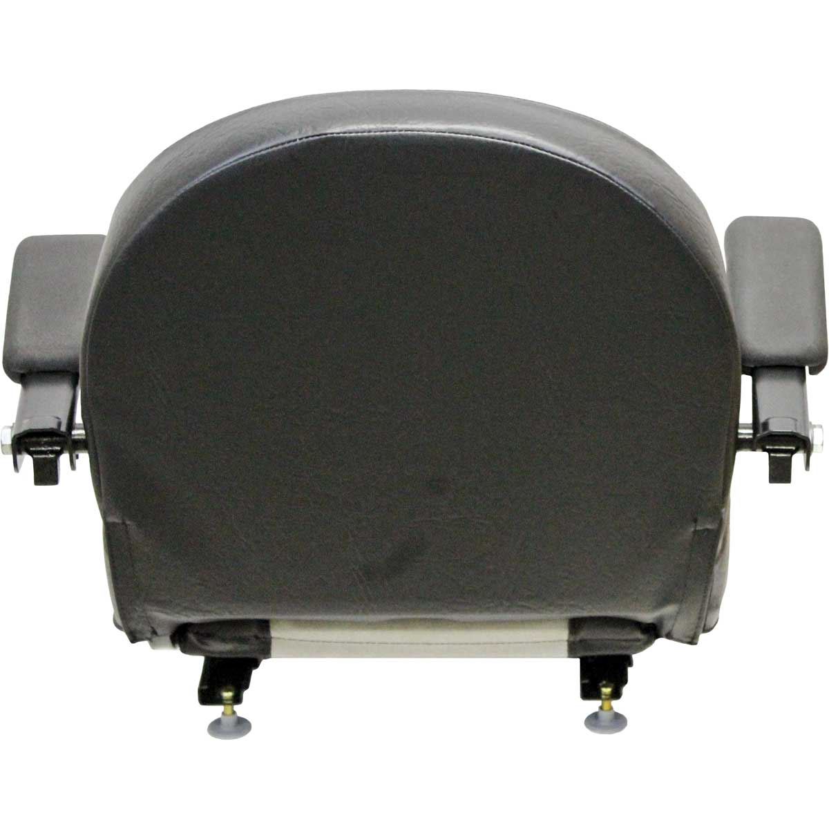 KM 450 Uni Pro Riding Lawn Mower Seat - Black Vinyl with Arms, Universal  Construct/Mower Seat, High-Density Foam Cushions