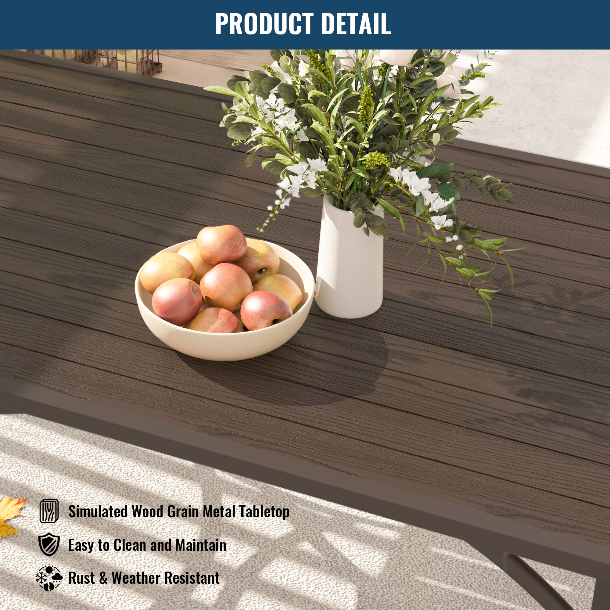 Clihome CL-07SL4W2Z1TBR Patio-Dining-Sets - View #13