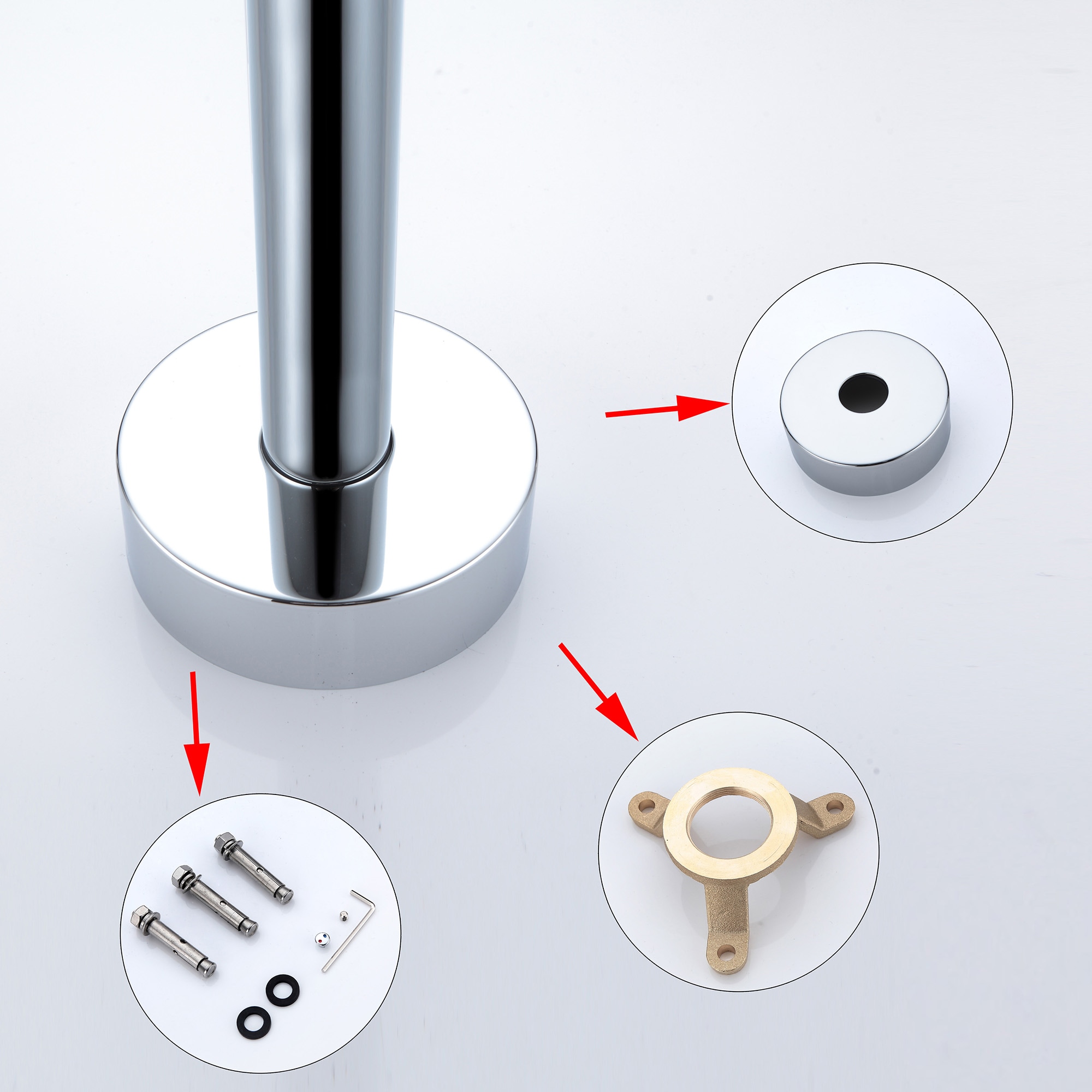 LANBO LB680005CP Roman-Tub-Faucets - View #6