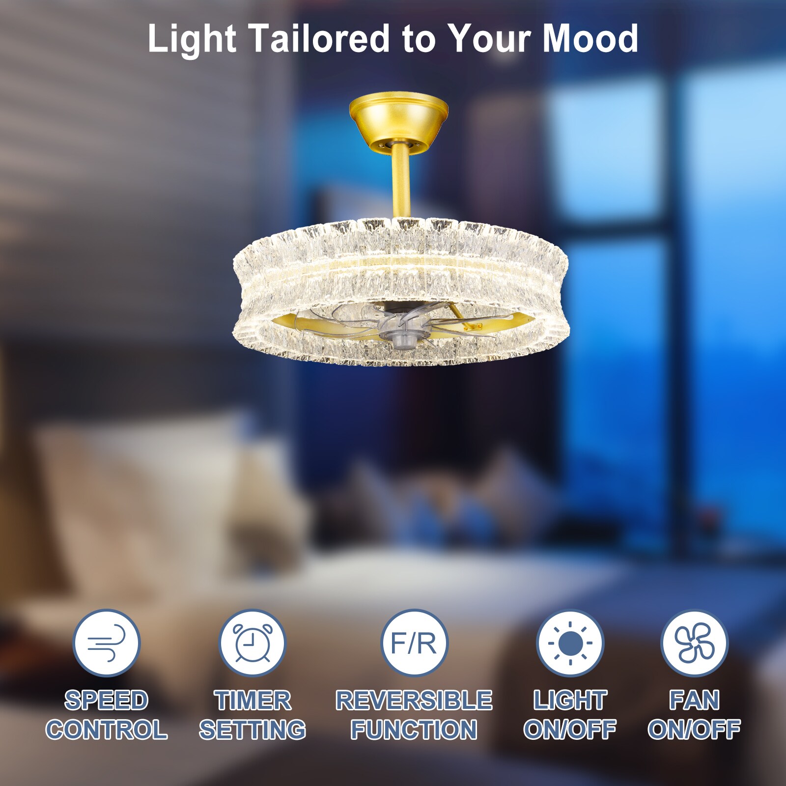 Dovanpaul 240-20A-GD Ceiling-Fans - View #8