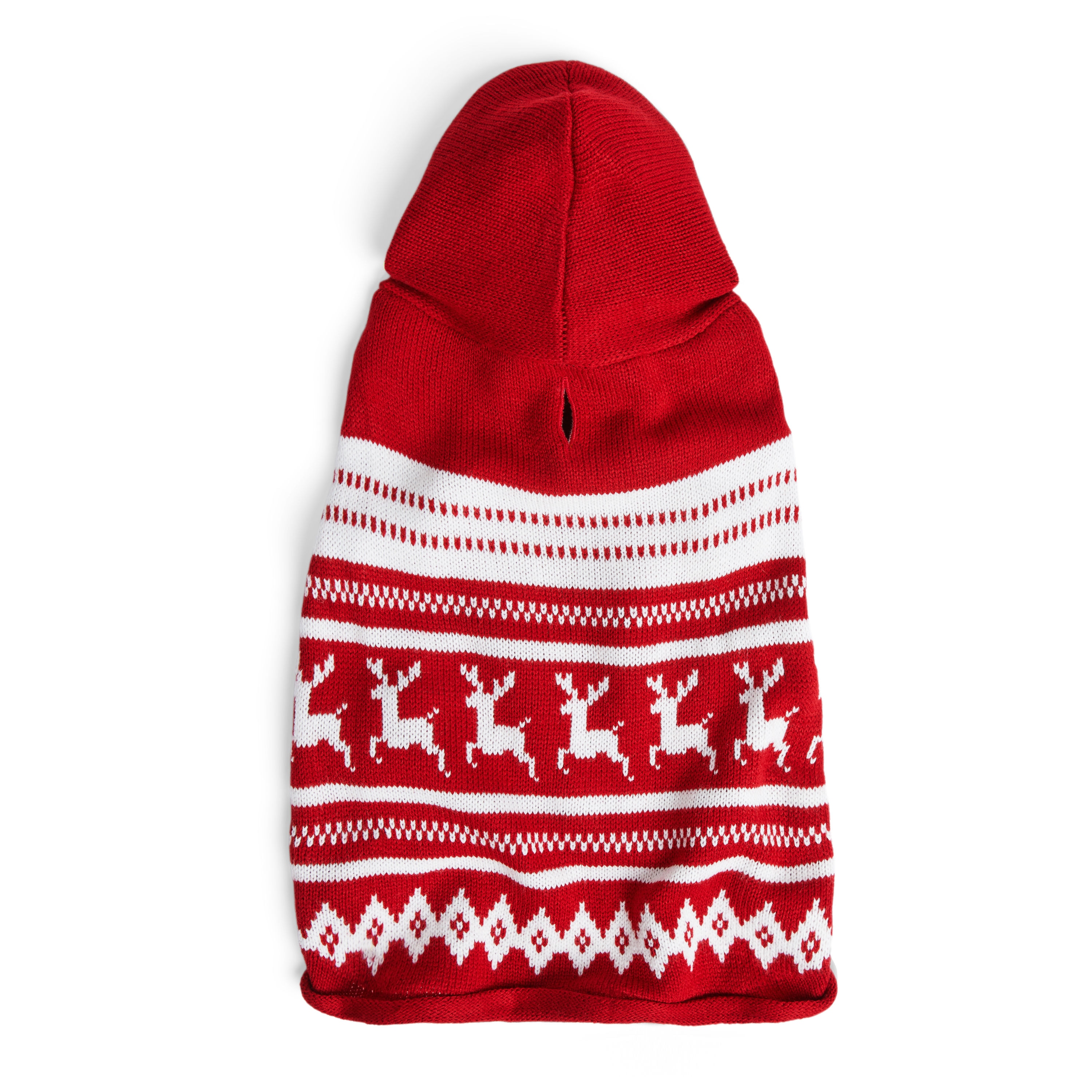 More & Merrier 3599047 Red Dog Pet Hoodie Medium