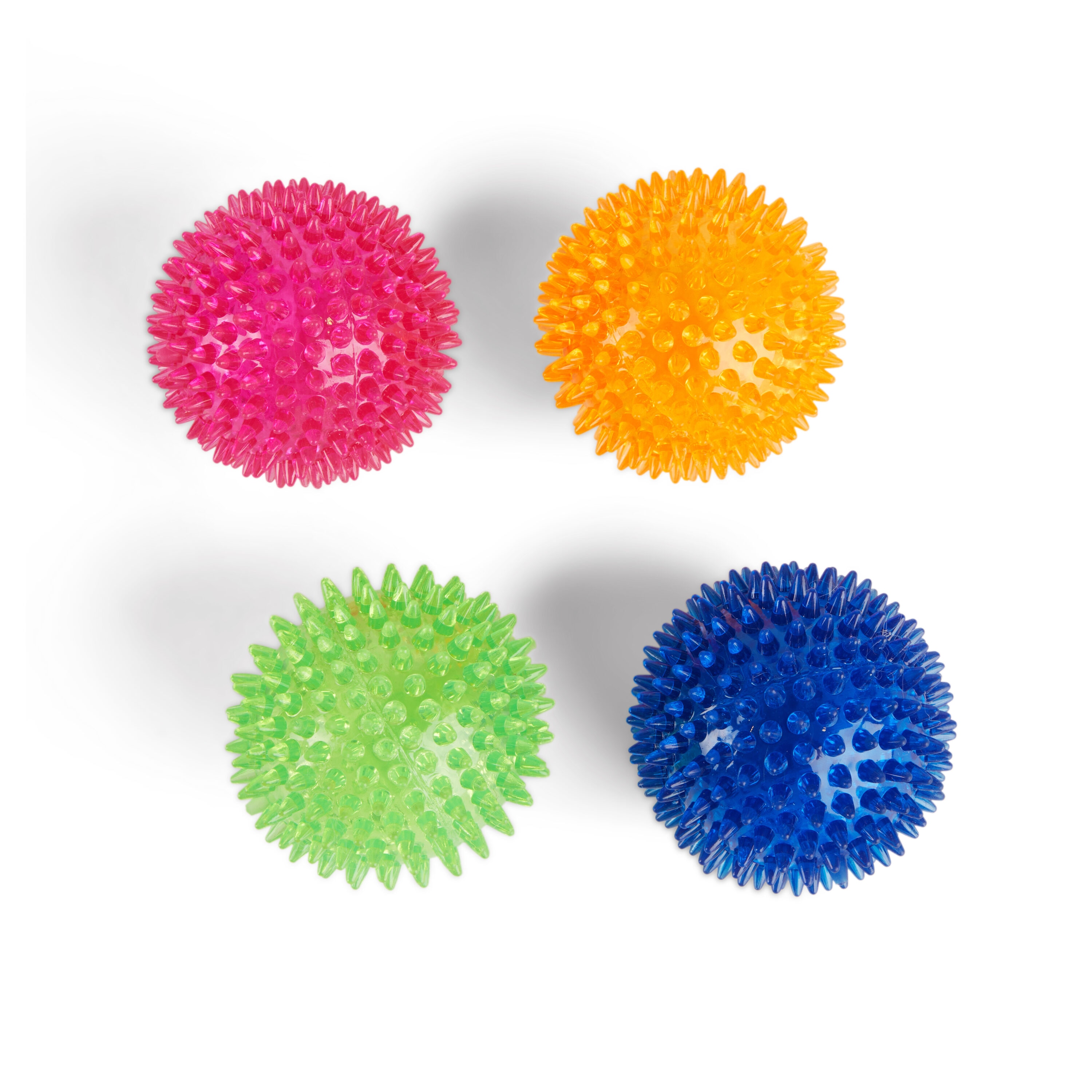 Leaps & Bounds 3679346 Leaps and Bounds Spiny Ball Dog Chew Toy, Medium