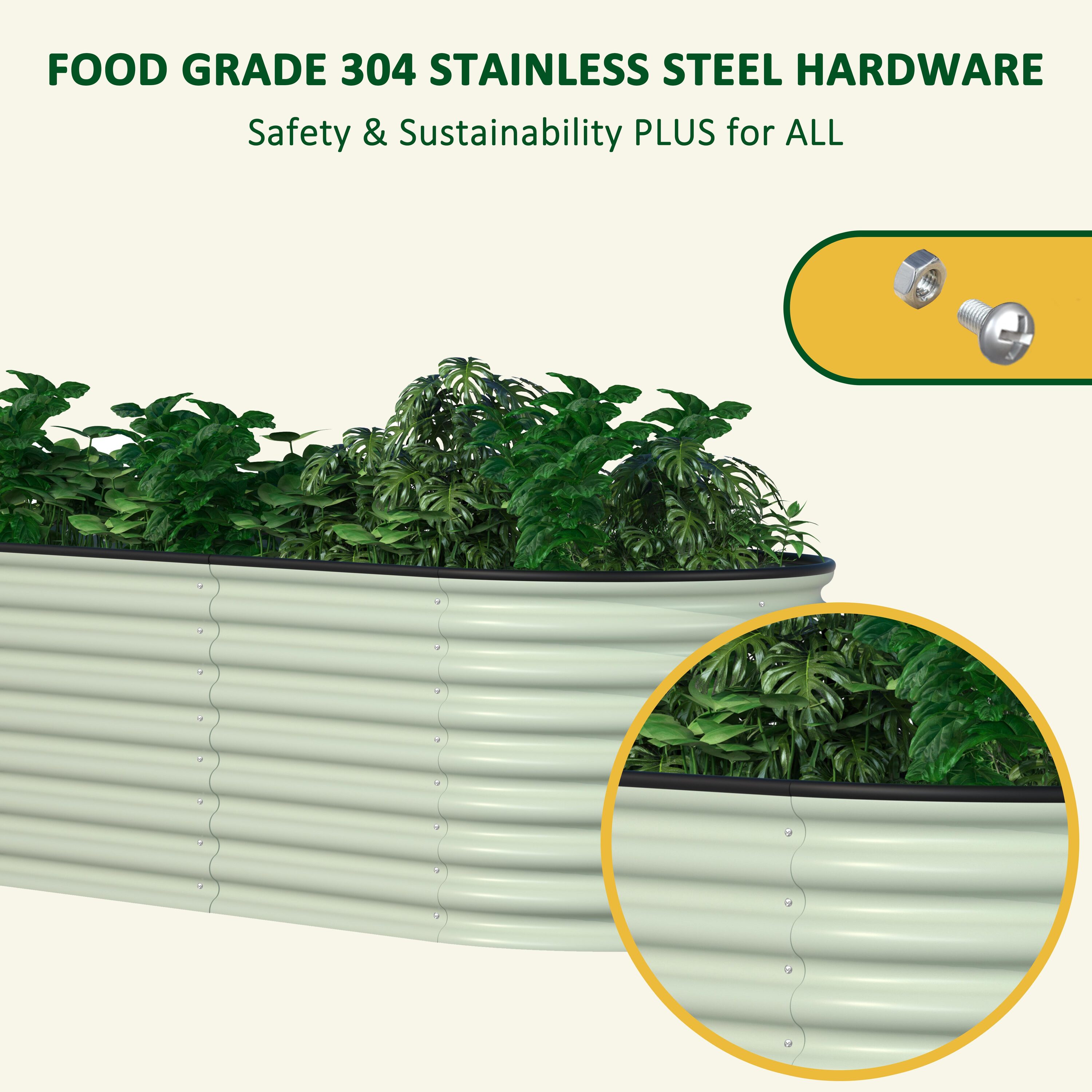 VEIKOUS PG0102-82-03CW Raised-Garden-Beds - View #6