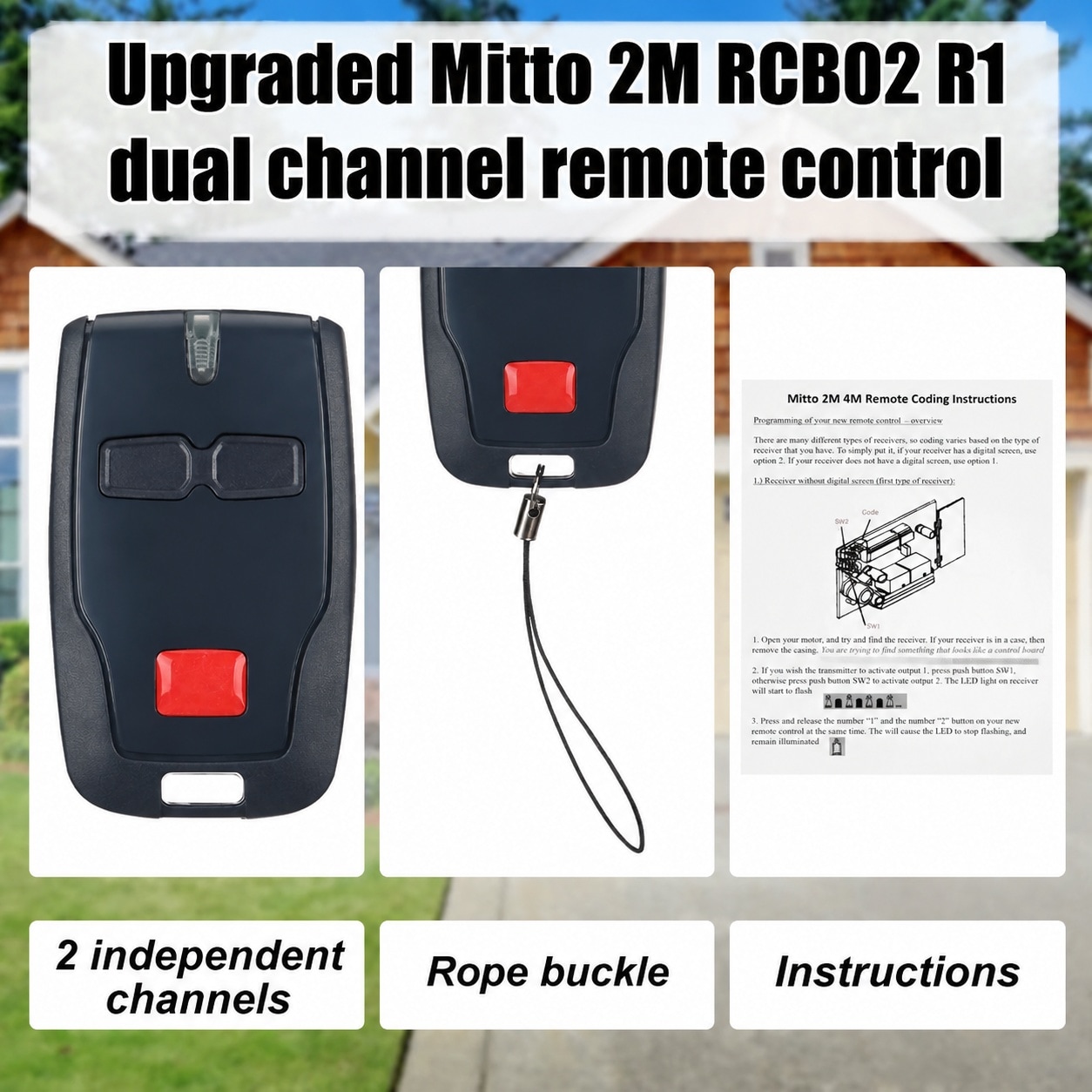 CYIKE LCY0811E357 Garage-Door-Opener-Keypads - View #3