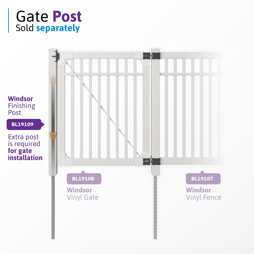 WamBam Fence BL19108 Vinyl-Fence-Panels - View #6