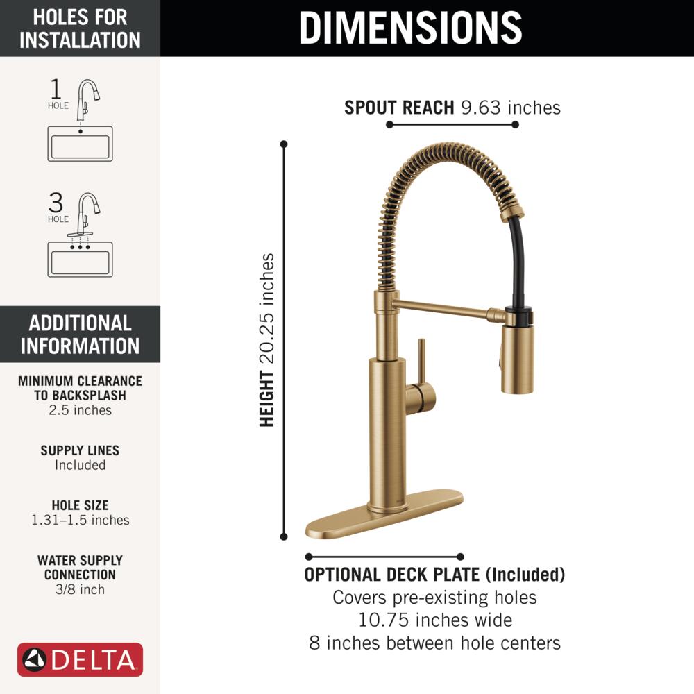 Delta 18803-CZ-DST Kitchen-Faucets - View #4