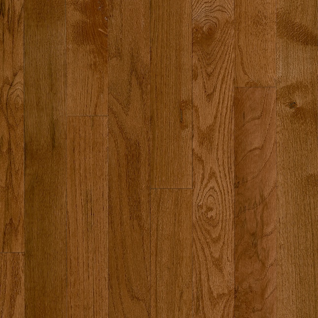 Bruce Frisco Gunstock Oak 3-1/4-in Wide x 3/4-in Thick Smooth/Traditional  Solid Hardwood Flooring (22-sq ft) in the Hardwood Flooring department at  Lowes.com