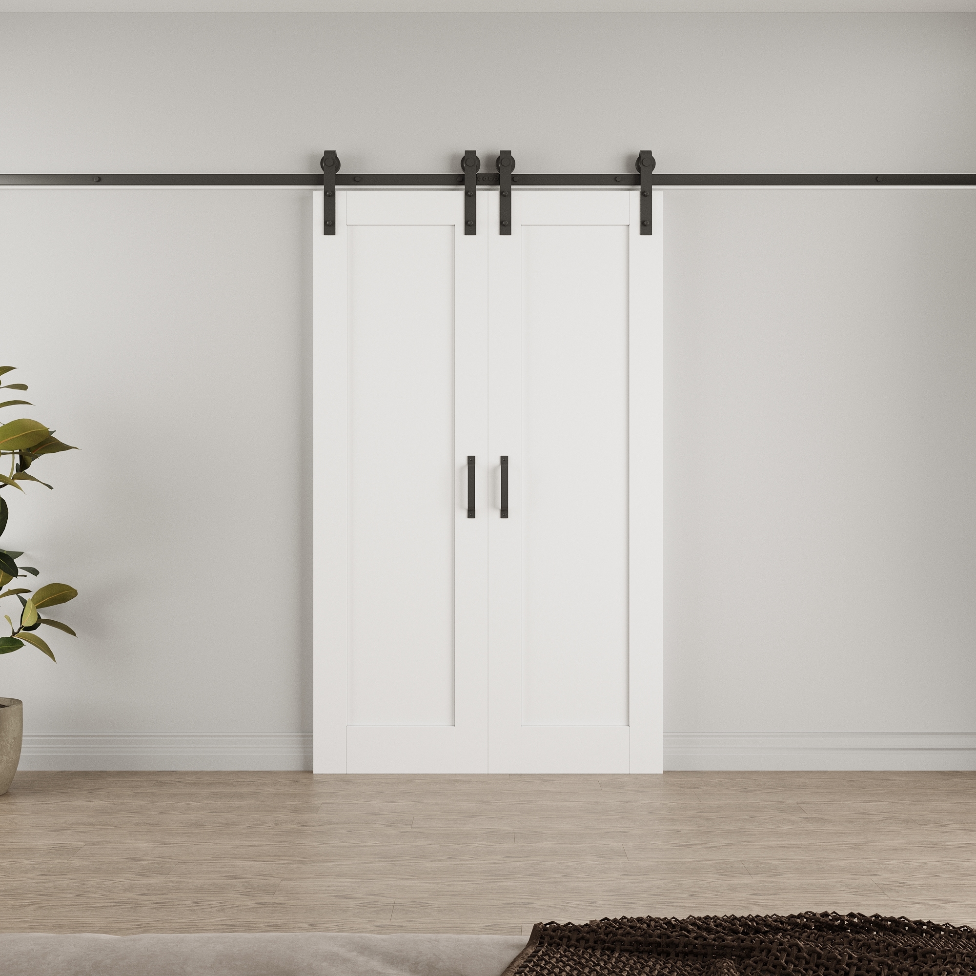 JUJUBON IN-BDWT-DBD-YGXB-24 Barn-Doors - View #2