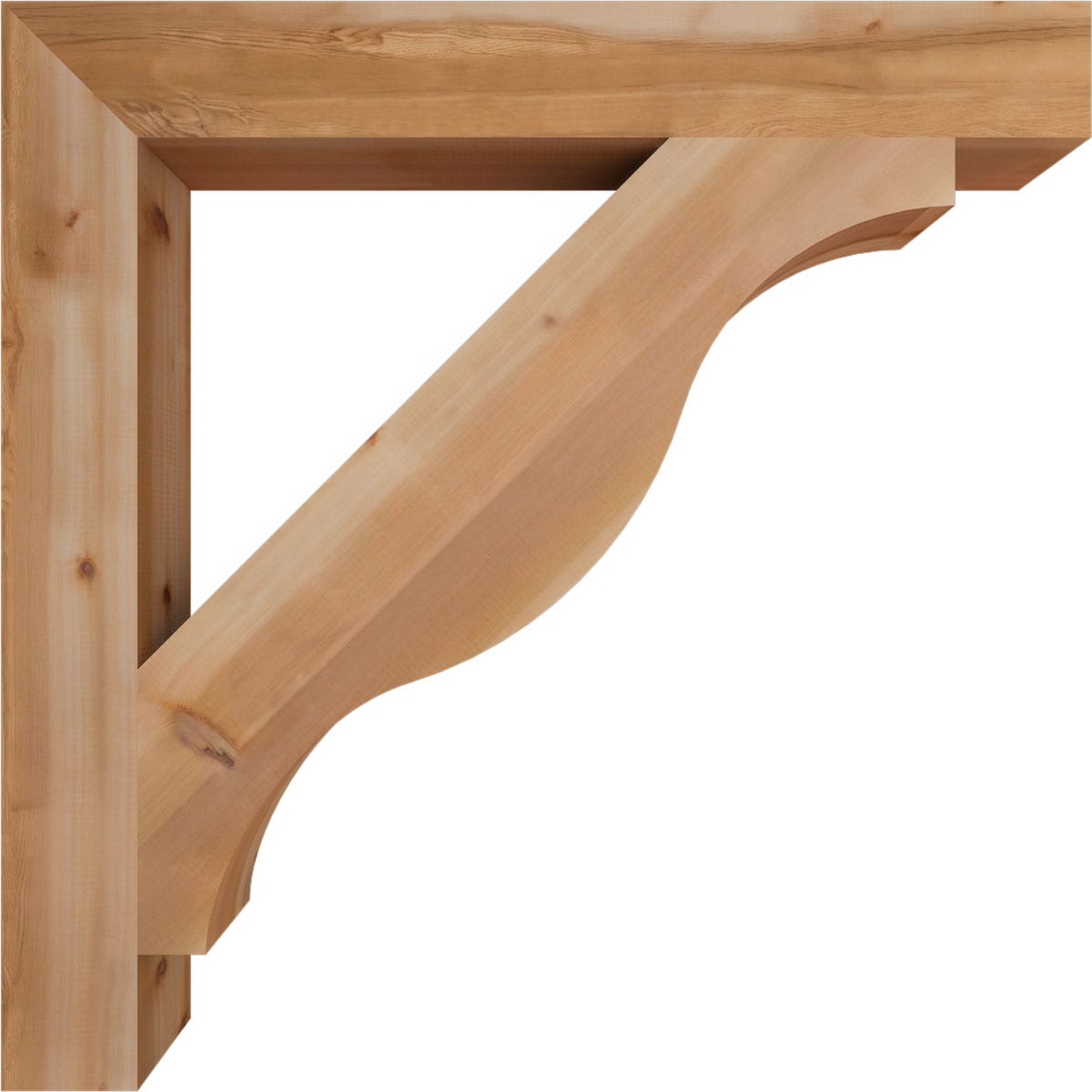 Ekena Millwork BKT06X48X48FST05SWR Exterior-Brackets-Braces - View #3