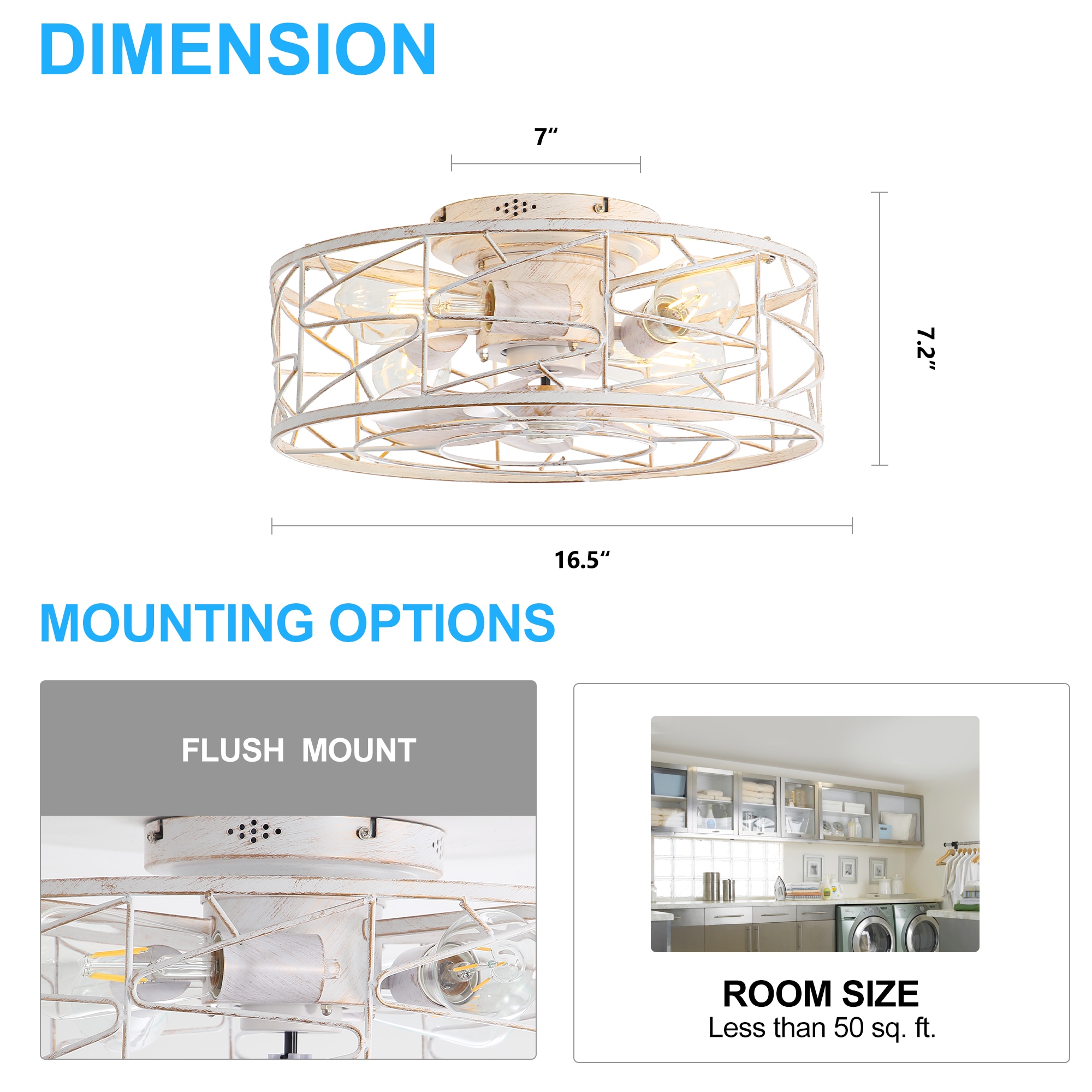 Breezary 35038-WG Ceiling-Fans - View #9