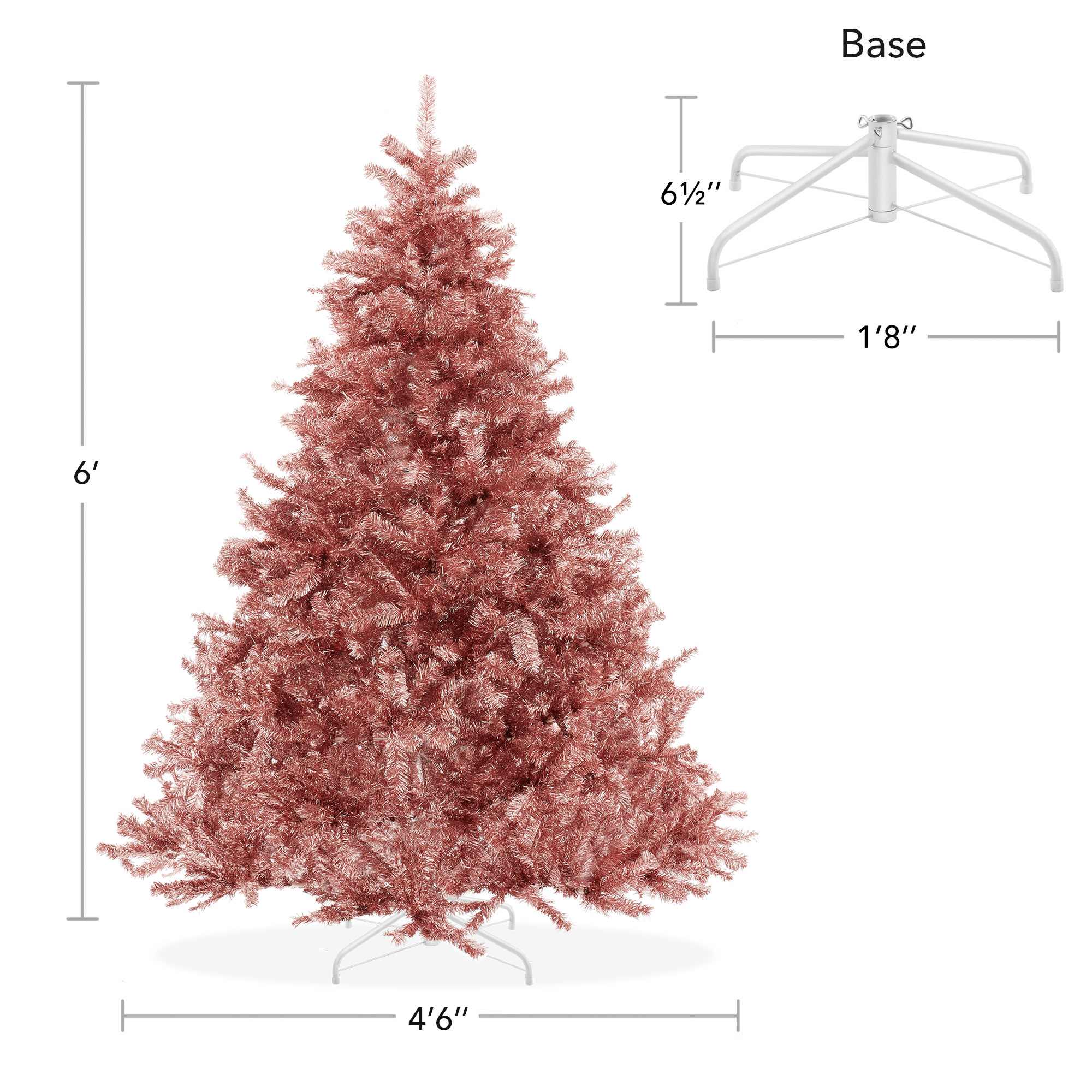 Casafield SZN-TR-466-ROSE Artificial-Christmas-Trees - View #5