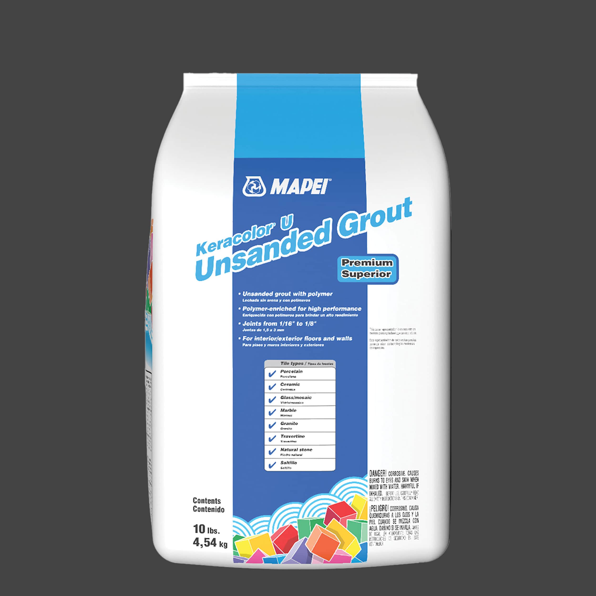 MAPEI 5UH501005 Keracolor Black #5010 Unsanded Grout (10-lb)