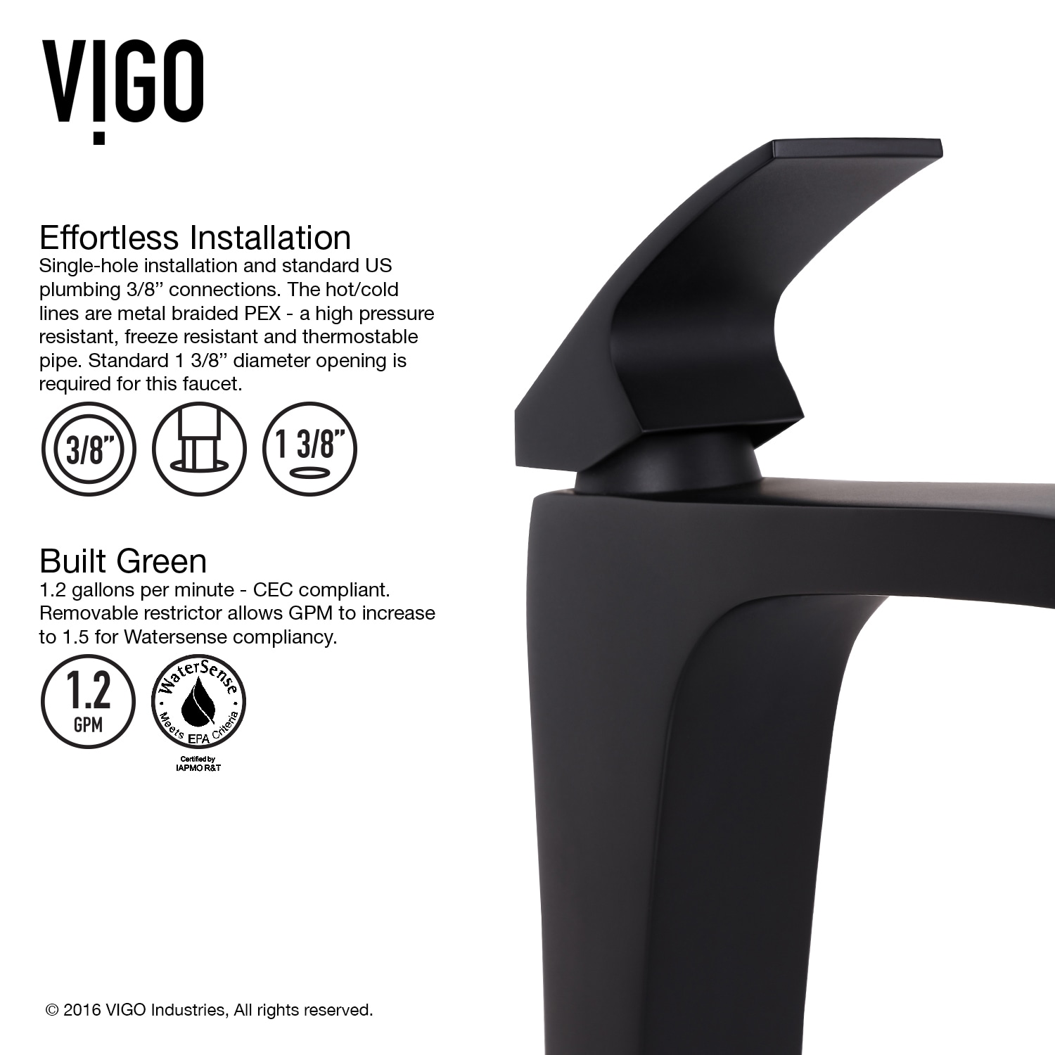 VIGO VGT1025 Bath-Sink - View #11