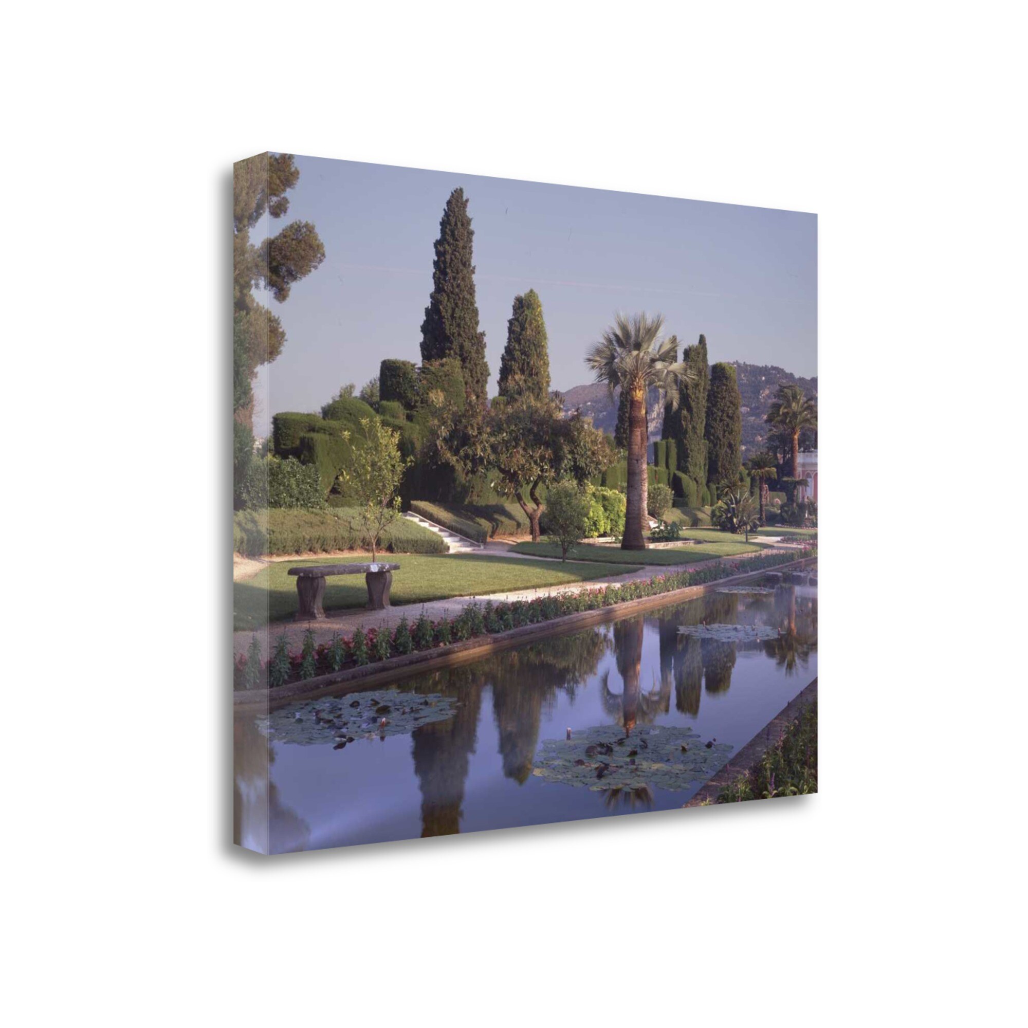 Tangletown Fine Art ICABFRC131-4335C 35-in H x 43-in W Landscape Print on Canvas