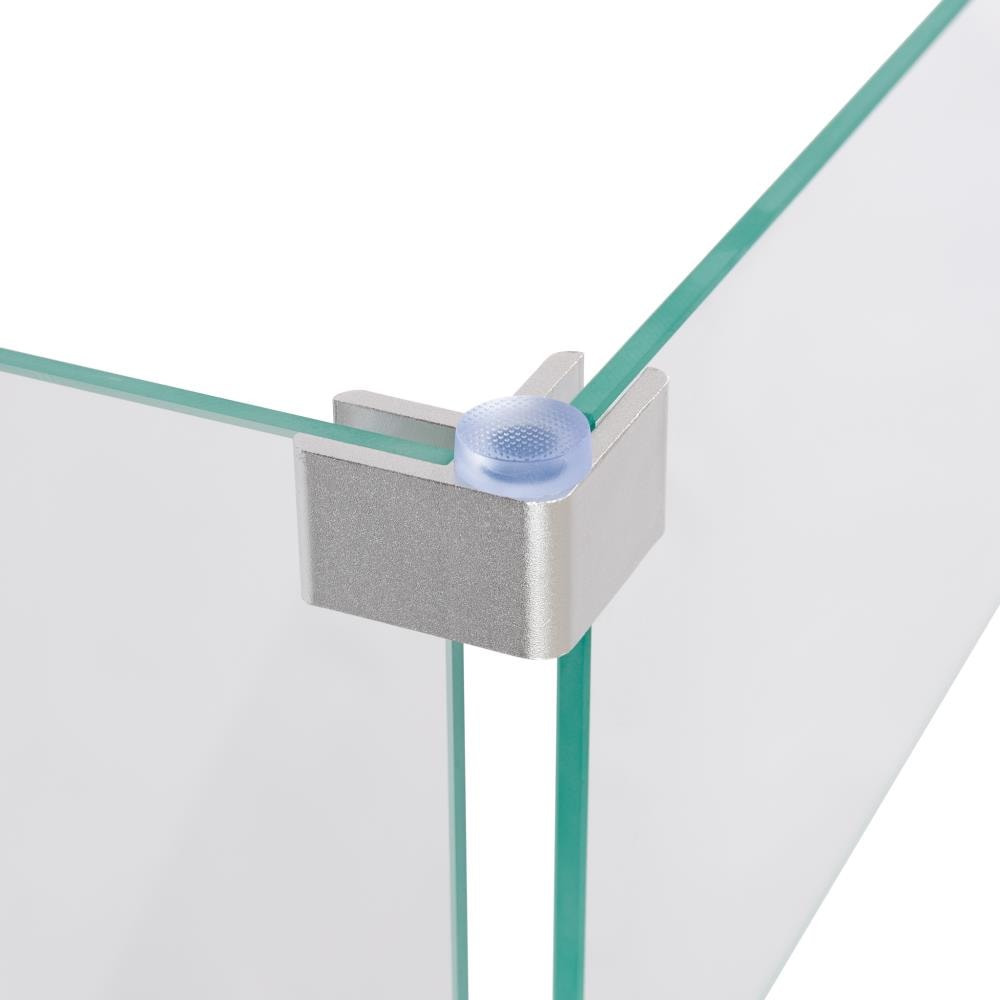Clear Tempered Glass Wind Guard for Square Fire Pits