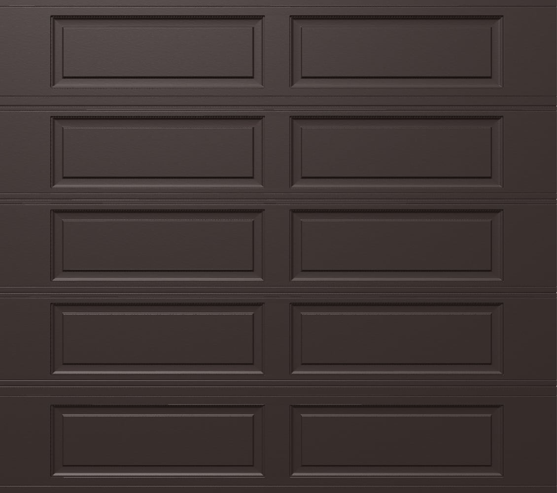 Wayne Dalton WD9605RB98 Classic Steel Model 9605 9-ft x 8-ft Insulated Brown Single Garage Door