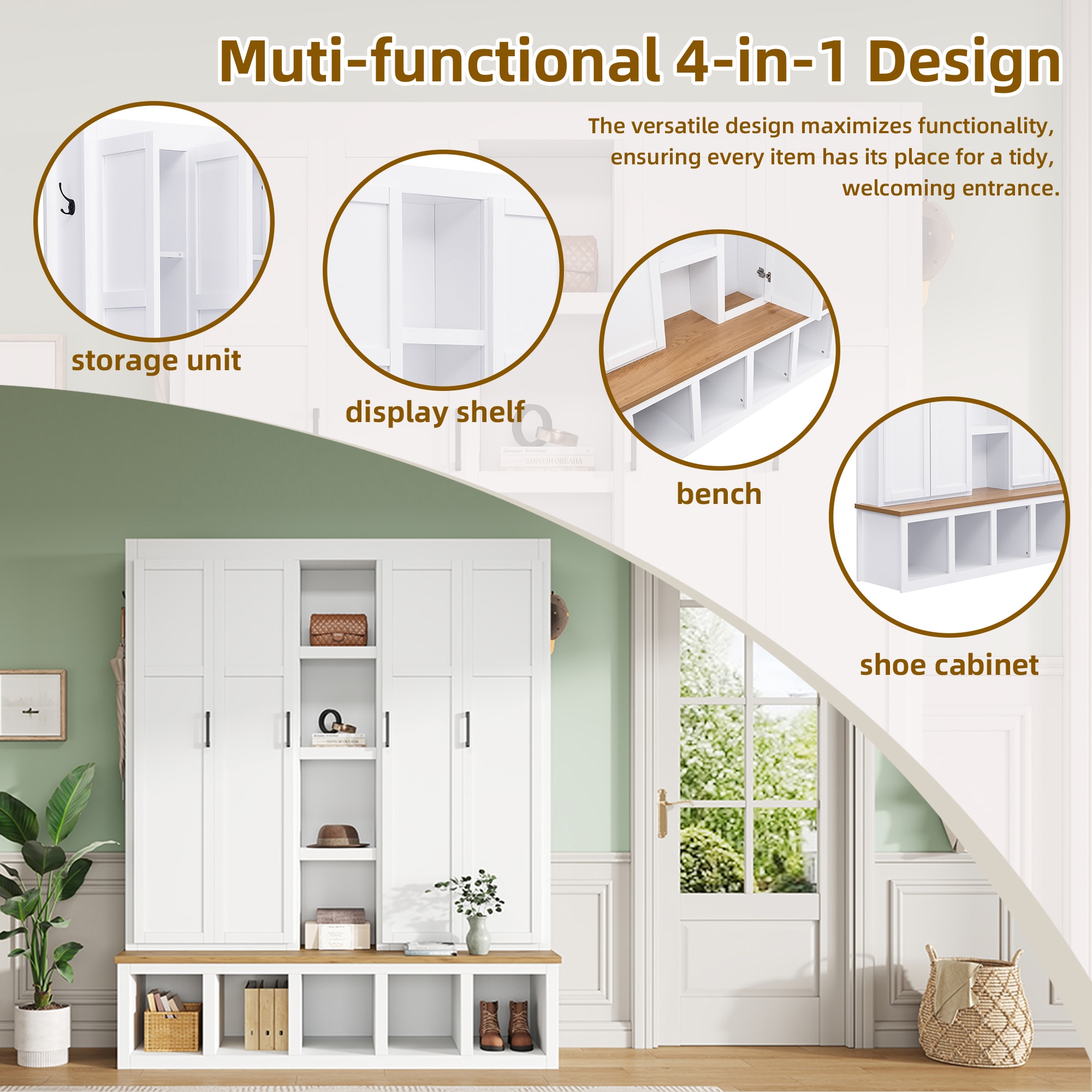 JANSNO HT-CR-28 Hall-Trees - View #4