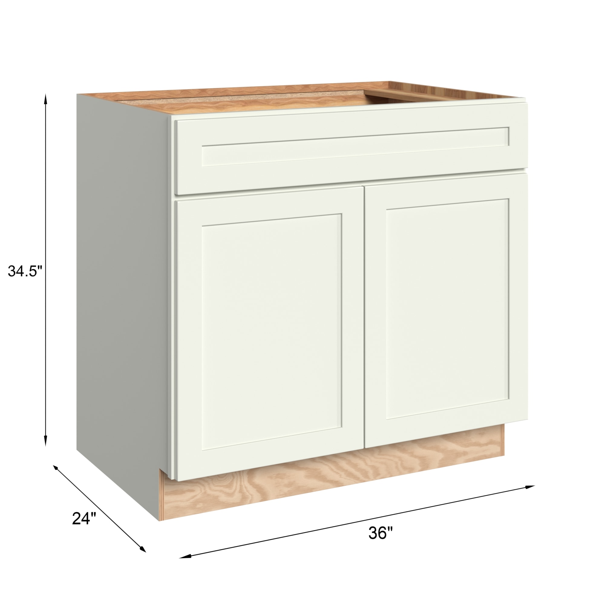 KraftMaid Momentum B36G71 Cabinets-Kitchen - View #3