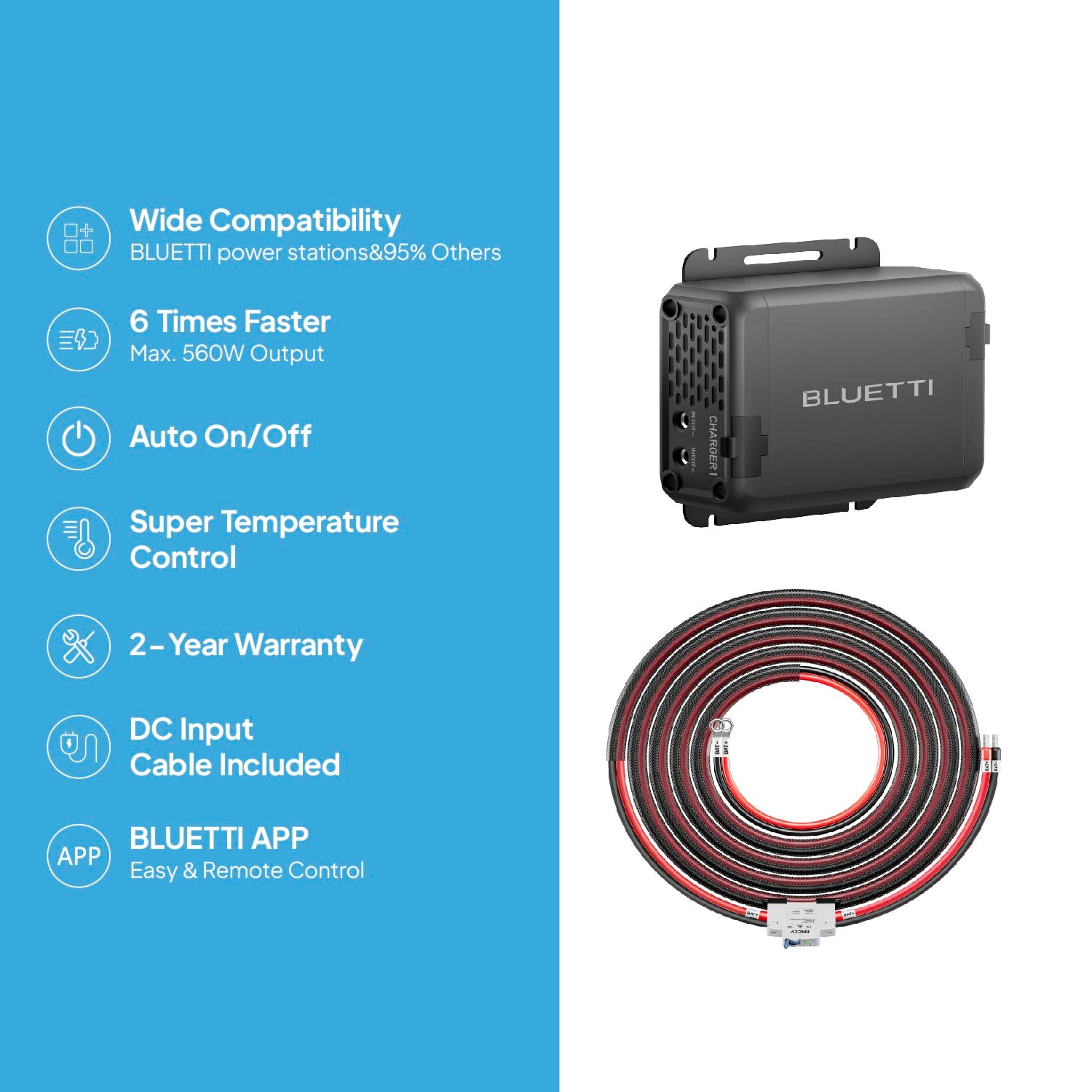 BLUETTI D60L+CABLE-LWSUS Solar-Generators - View #2