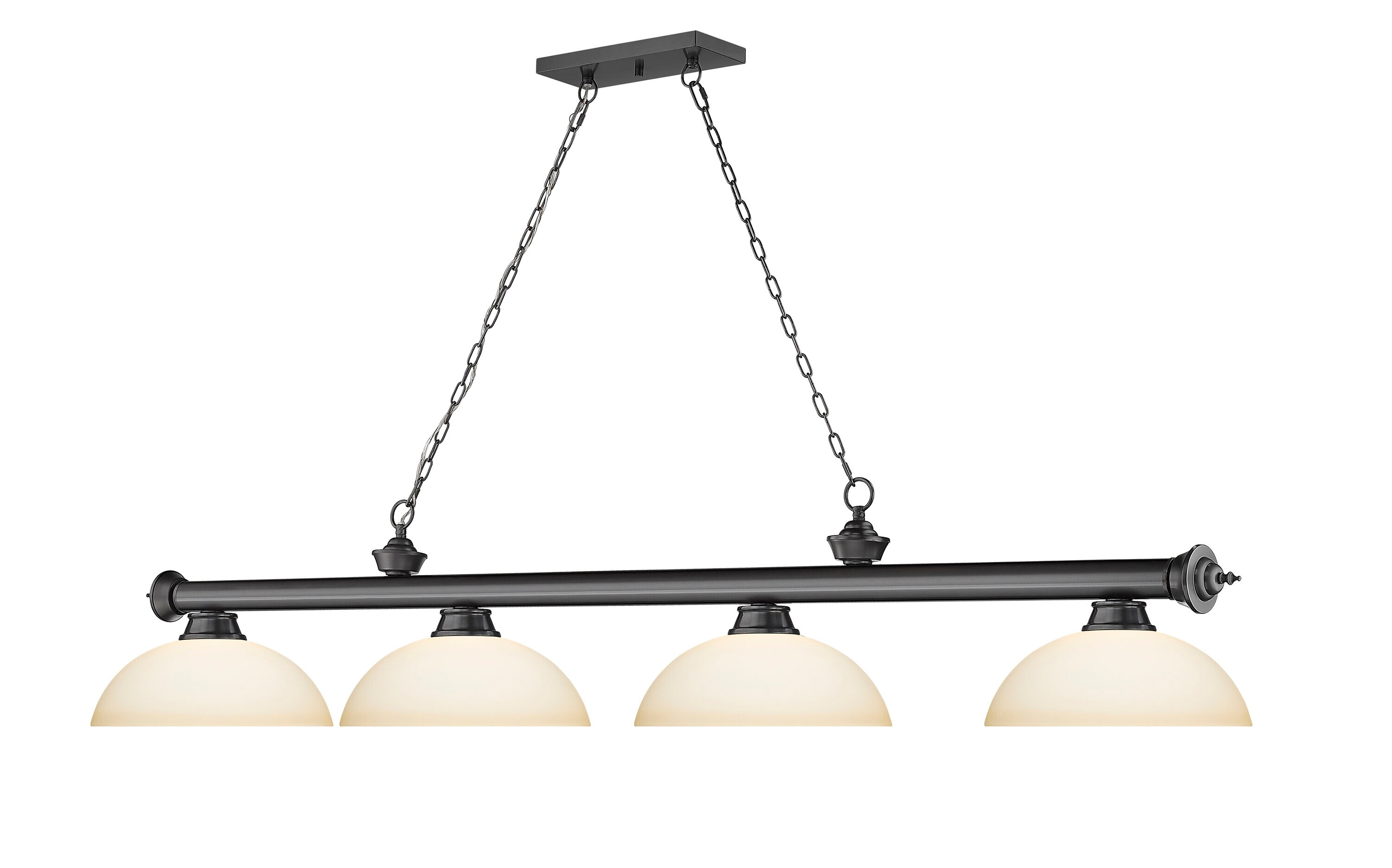 Z-Lite 2306-4BP-DMO14 Pool-Table-Lighting - View #3