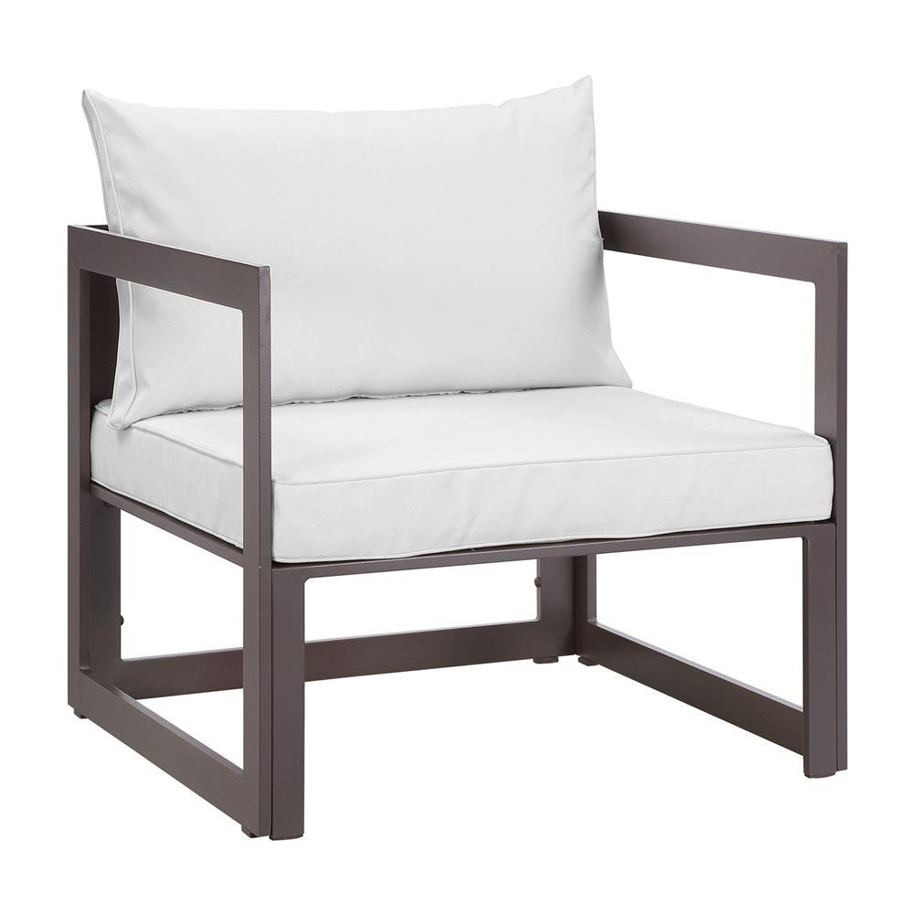 Modway EEI-1721-BRN-WHI-SET Patio-Conversation-Sets - View #5
