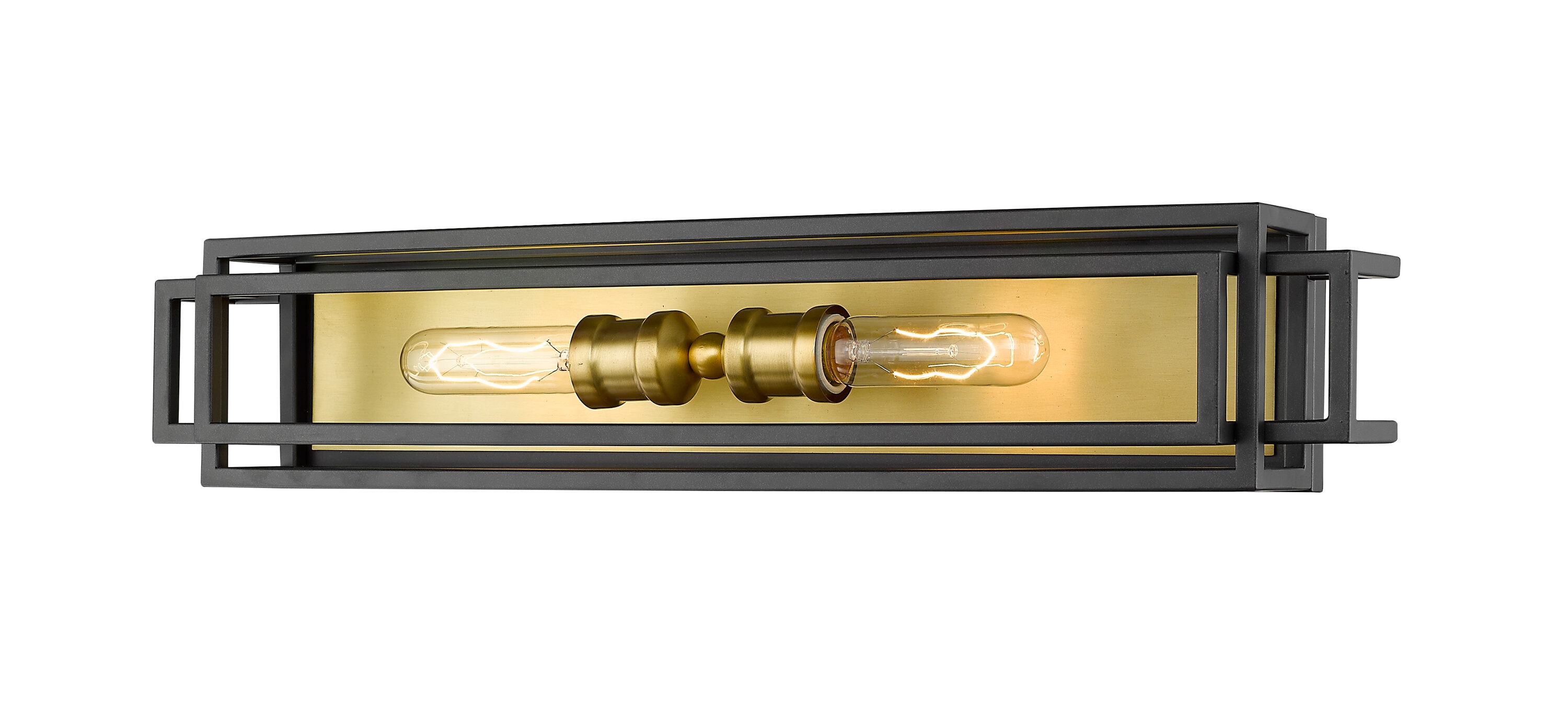 Z-Lite 454-2V-BRZ-OBR Titania 24-in 2 -Light Multiple finishes Black Modern/contemporary Vanity light