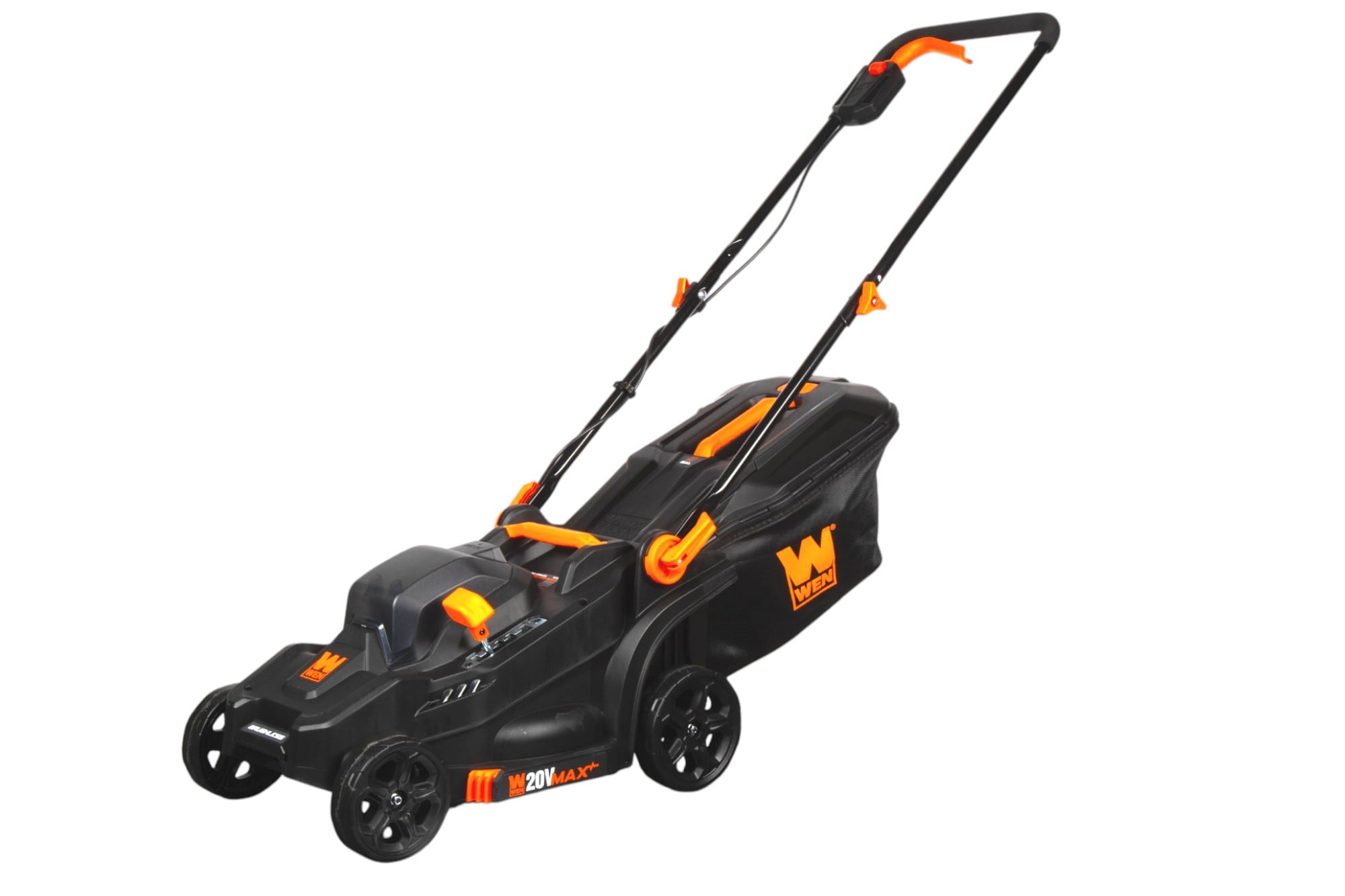 WEN 20VK2MLB 20-volt Cordless Battery String Trimmer and Lawn Mower and Combo Kit 5 Ah (Battery Included) (Charger Included)