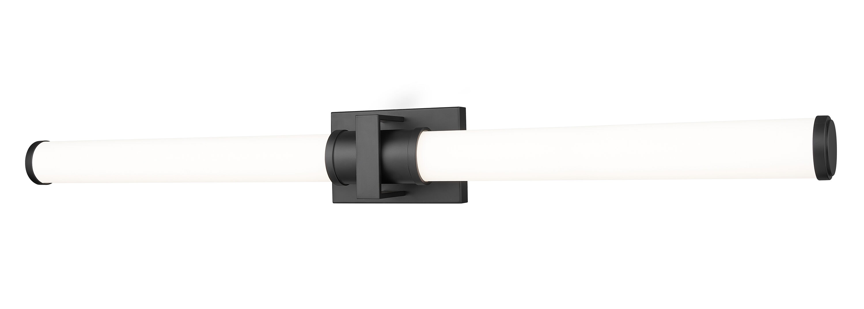 Z-Lite 1019-40W-MB-LED Idris 40.5-in 1 -Light Matte Black Integrated LED Transitional Vanity light