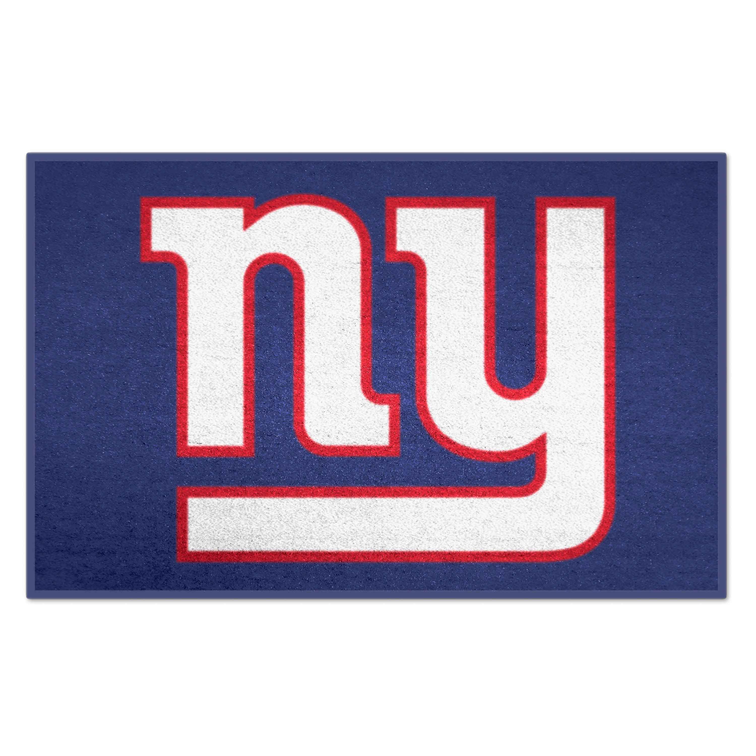 FANMATS 28787 Nfl Starter Mat 2 x 3 (ft) Tufted Nylon Blue Rectangular Indoor Throw rug