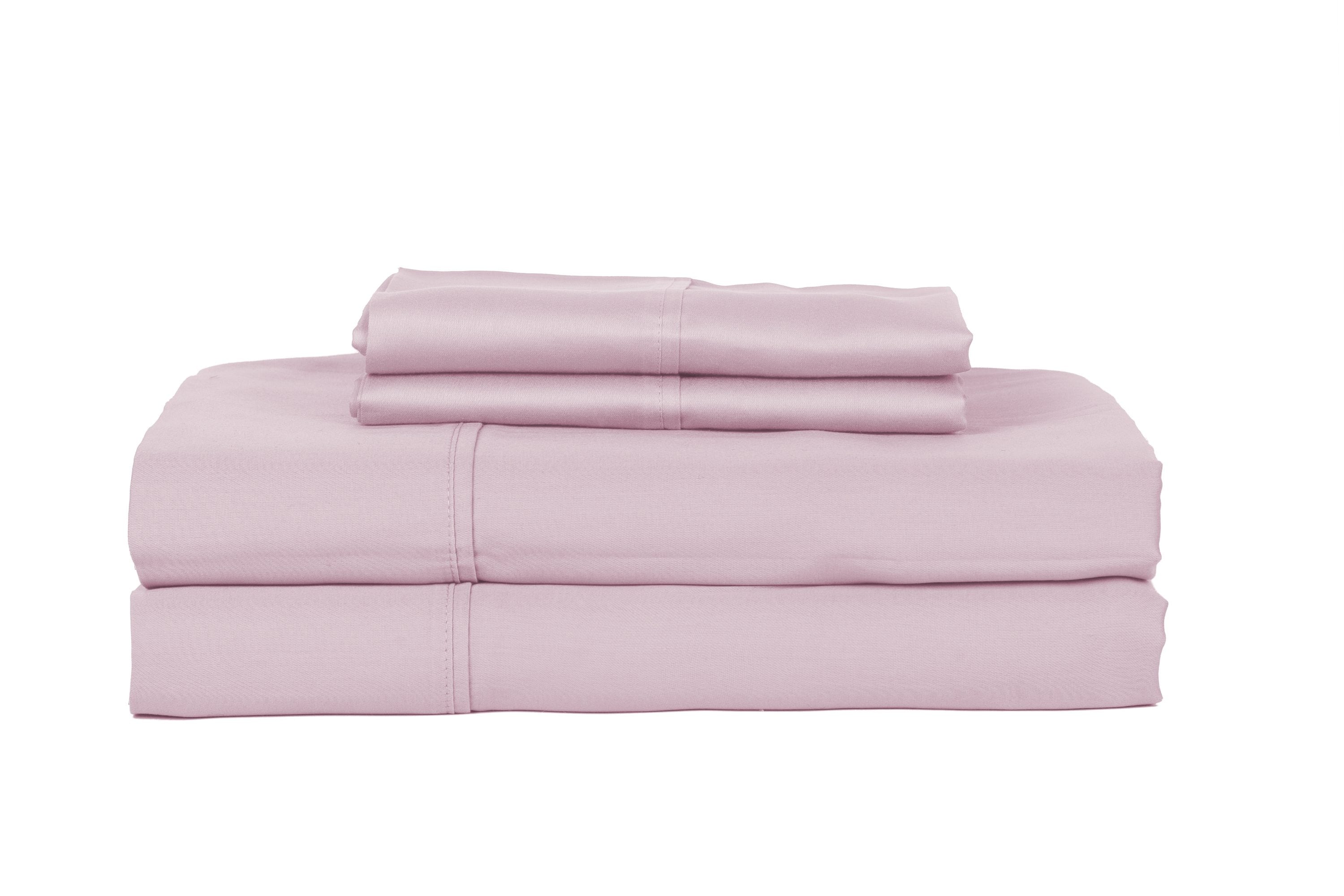  CH-410Q-PL-SAT-LAV Queen 410 -Thread Count Cotton Lavender Bed Sheet Set