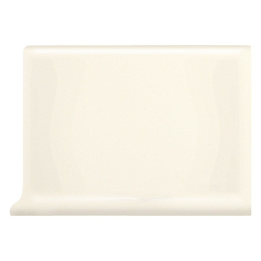 American Olean Matte Biscuit Ceramic Cove Base Tile (4-in x 6-in) American Olean Matte Biscuit Ceramic Cove Base Tile (4-in x 6-in)