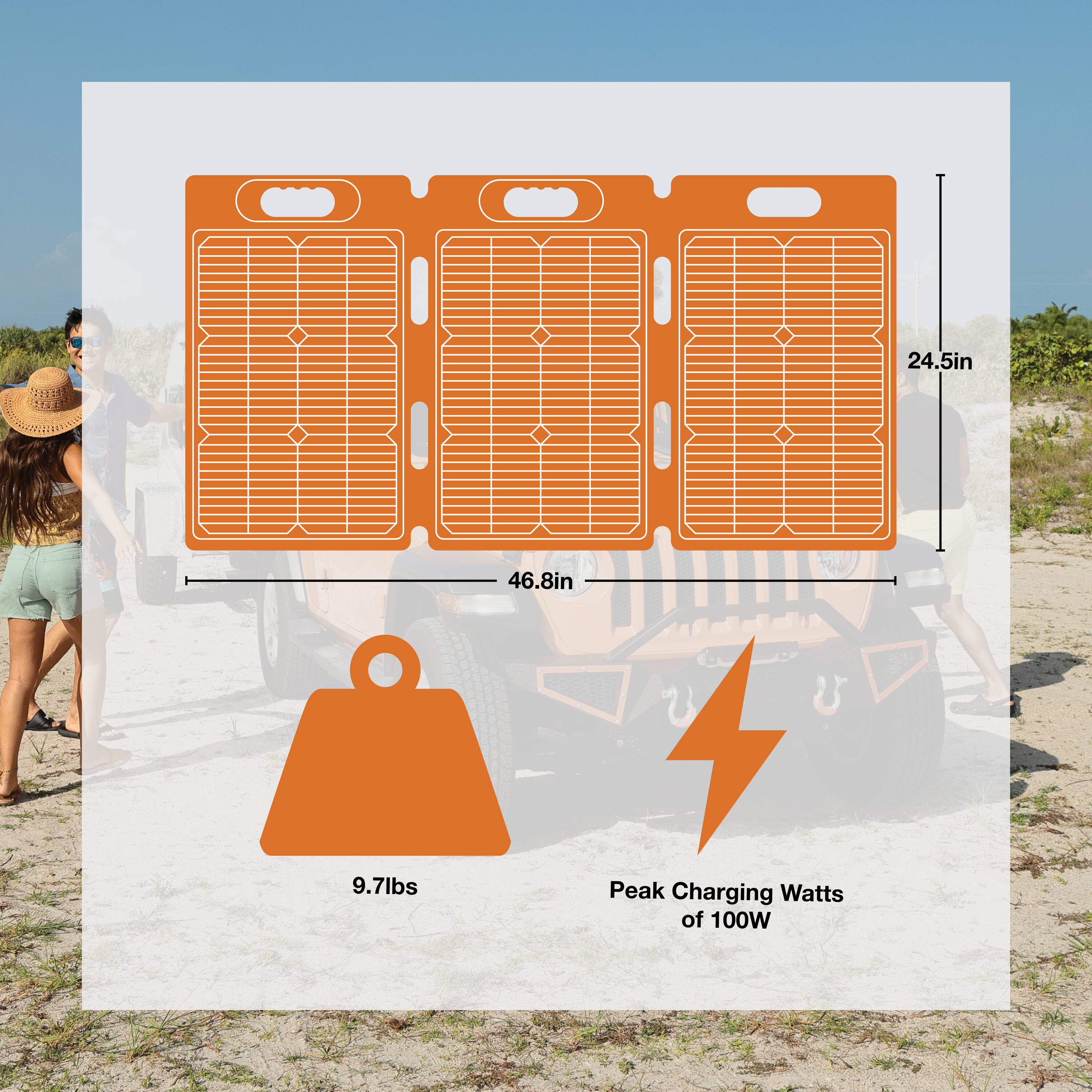 Generac 8038 Portable-Solar-Power-Kits - View #7