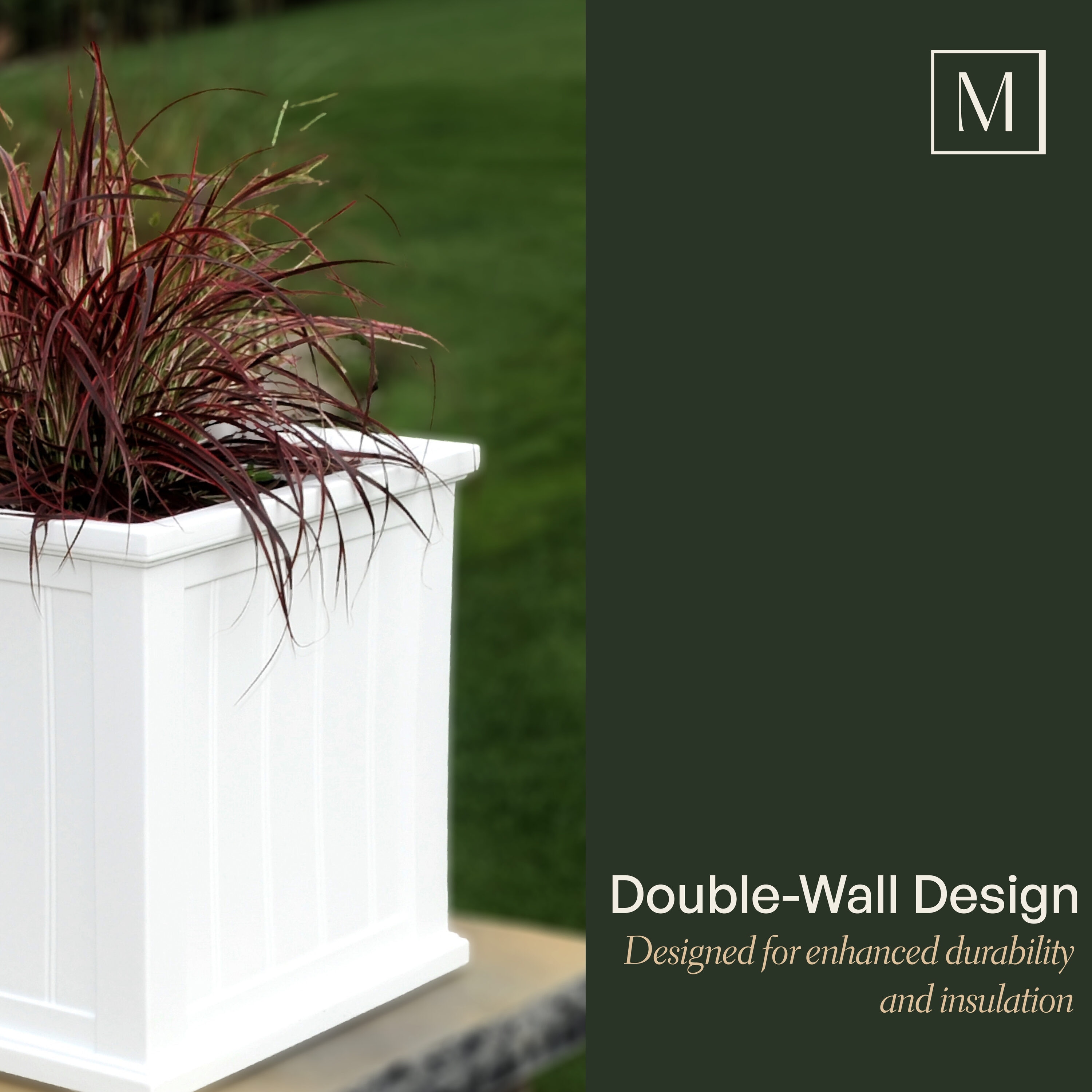 Mayne 4838-W Planter-Window-Box - View #5