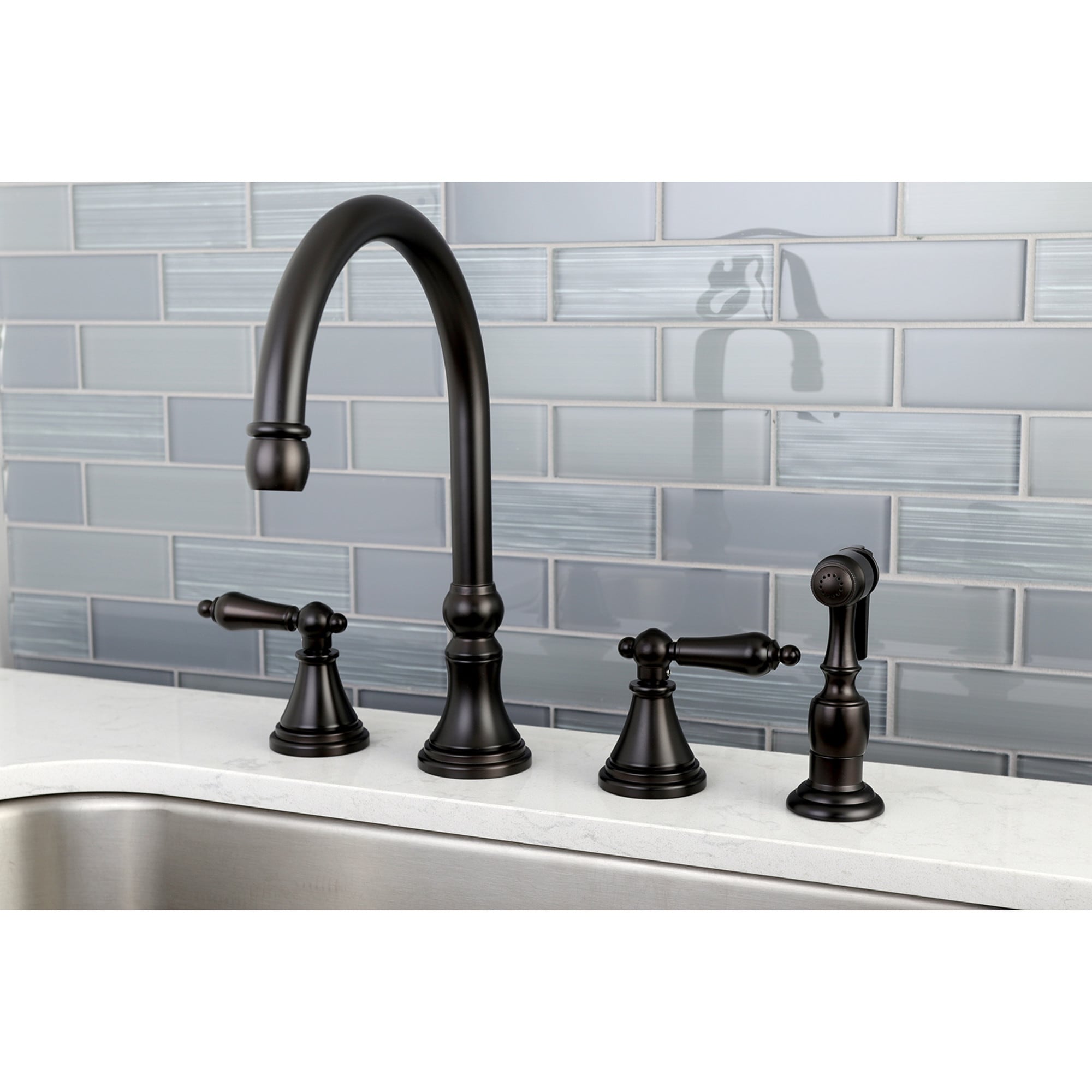 Kingston Brass WLKS2795ALBS Kitchen-Faucets - View #3