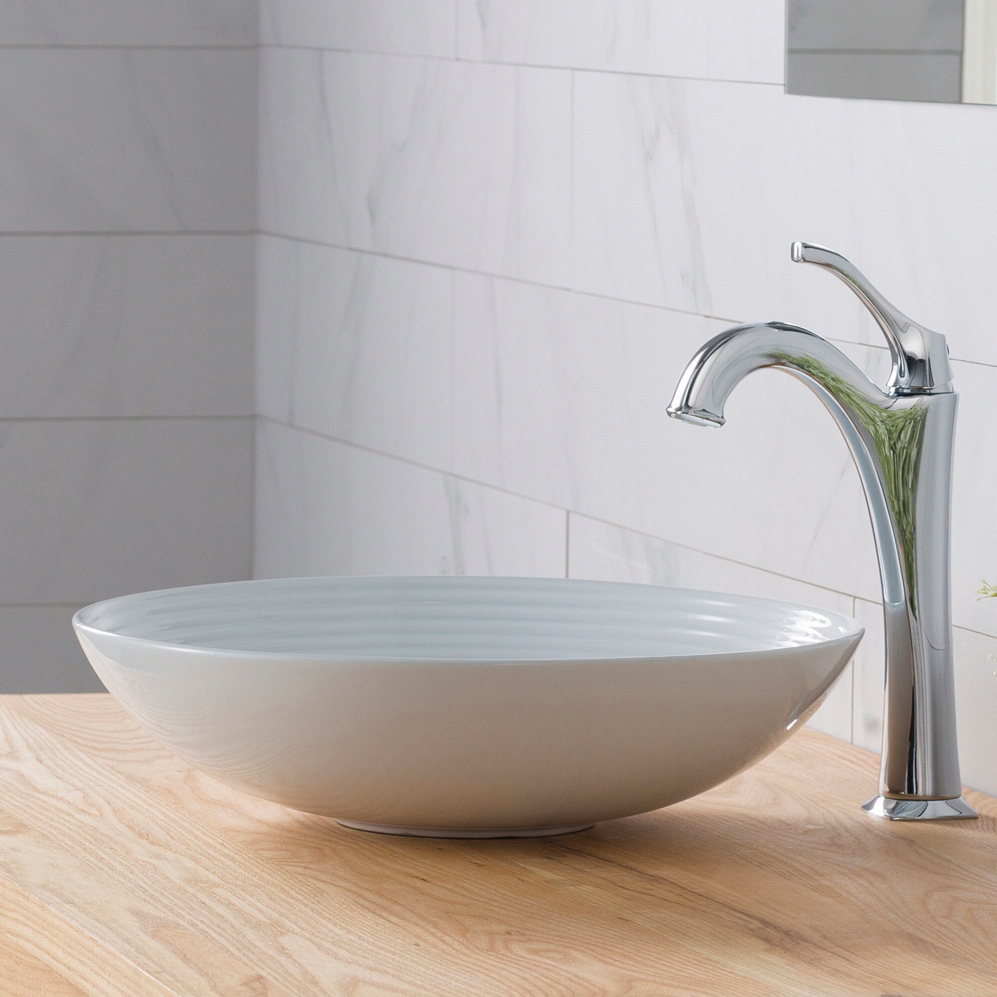 Kraus KCV-203GWH Bath-Sink - View #10
