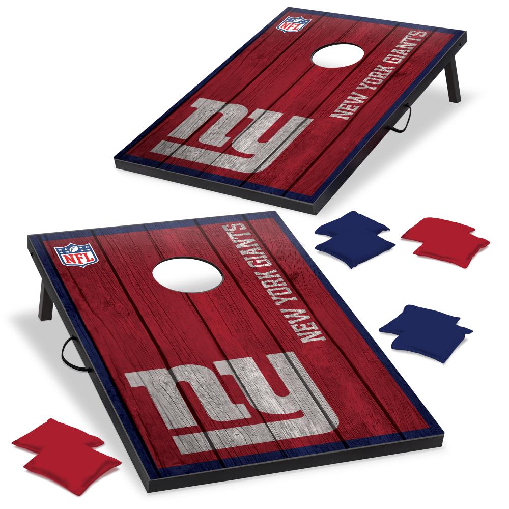 New York Giants Version 6 Cornhole Wraps - Set of 2