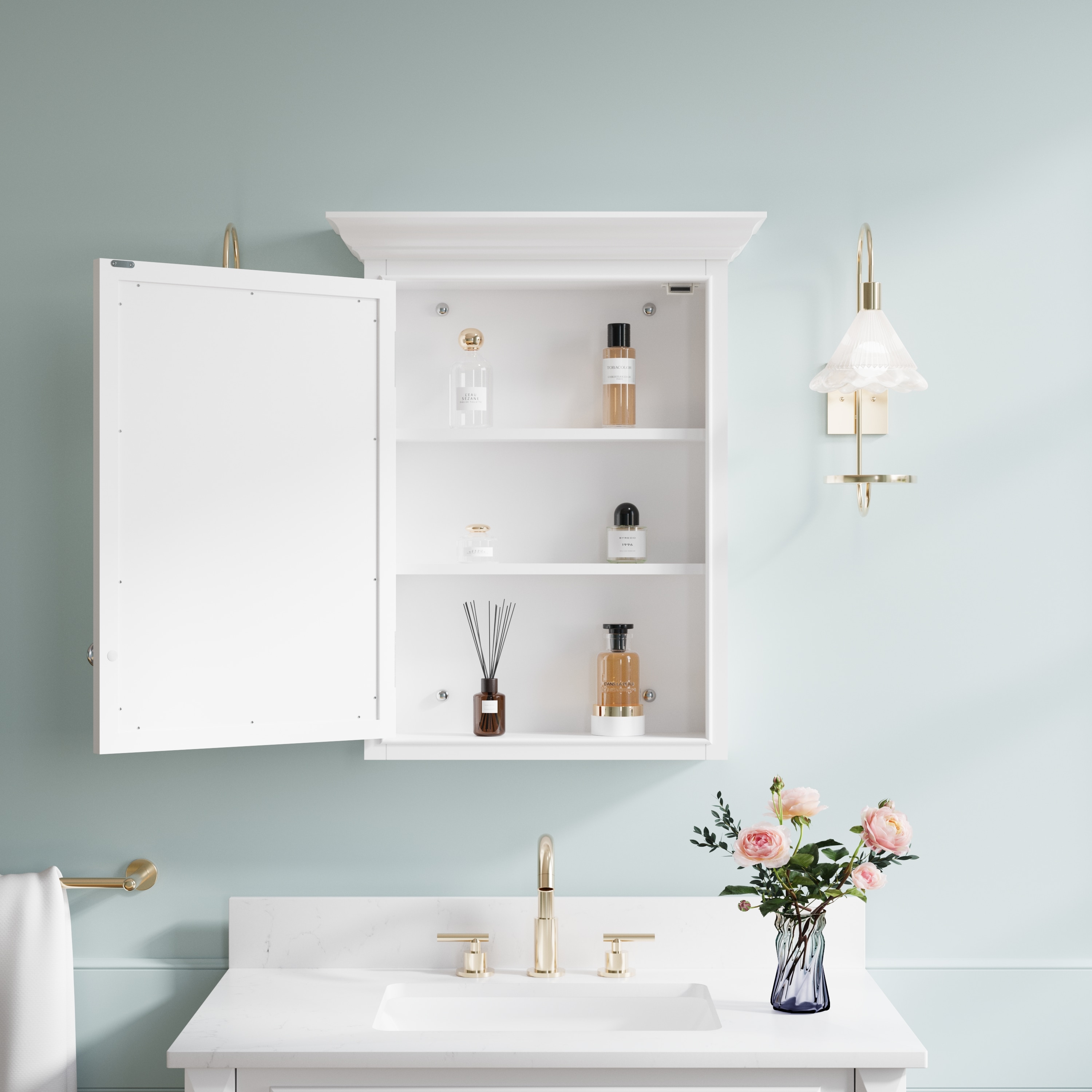 WELLFOR KAFMD2F1-3036 Bathroom-Medicine-Cabinets - View #7